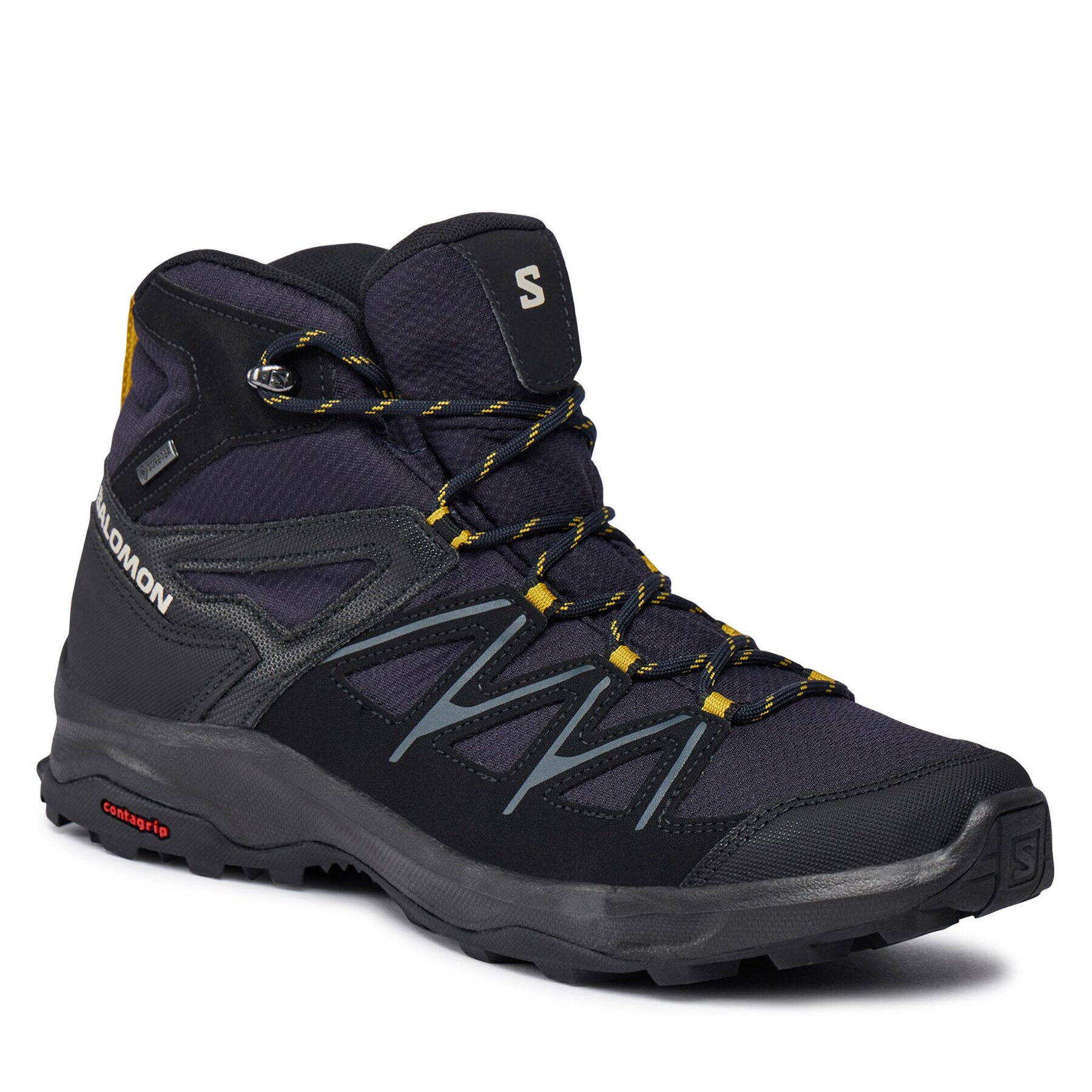 Salomon Trekingová obuv Daintree Mid Gtx GORE-TEX L41678400 Tmavomodrá - Pepit.cz