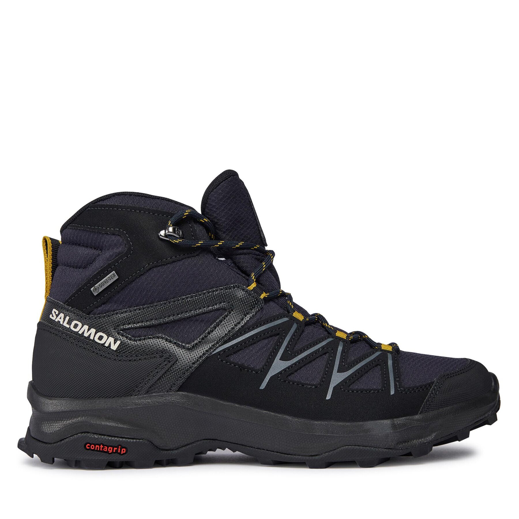 Salomon Trekingová obuv Daintree Mid Gtx GORE-TEX L41678400 Tmavomodrá - Pepit.cz