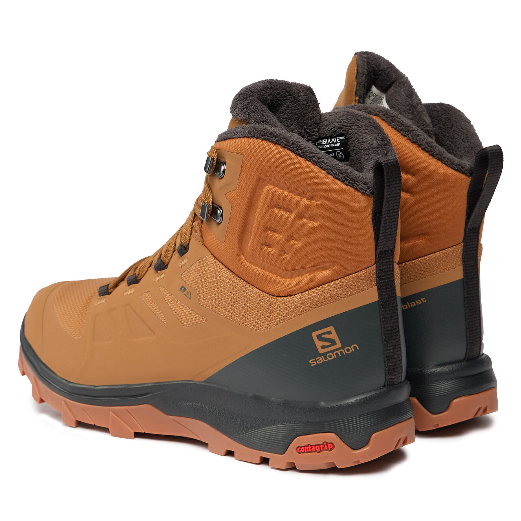 Salomon Trekingová obuv Outblast Thinsulate™ Clima™ Waterproof L47382500 Hnědá - Pepit.cz