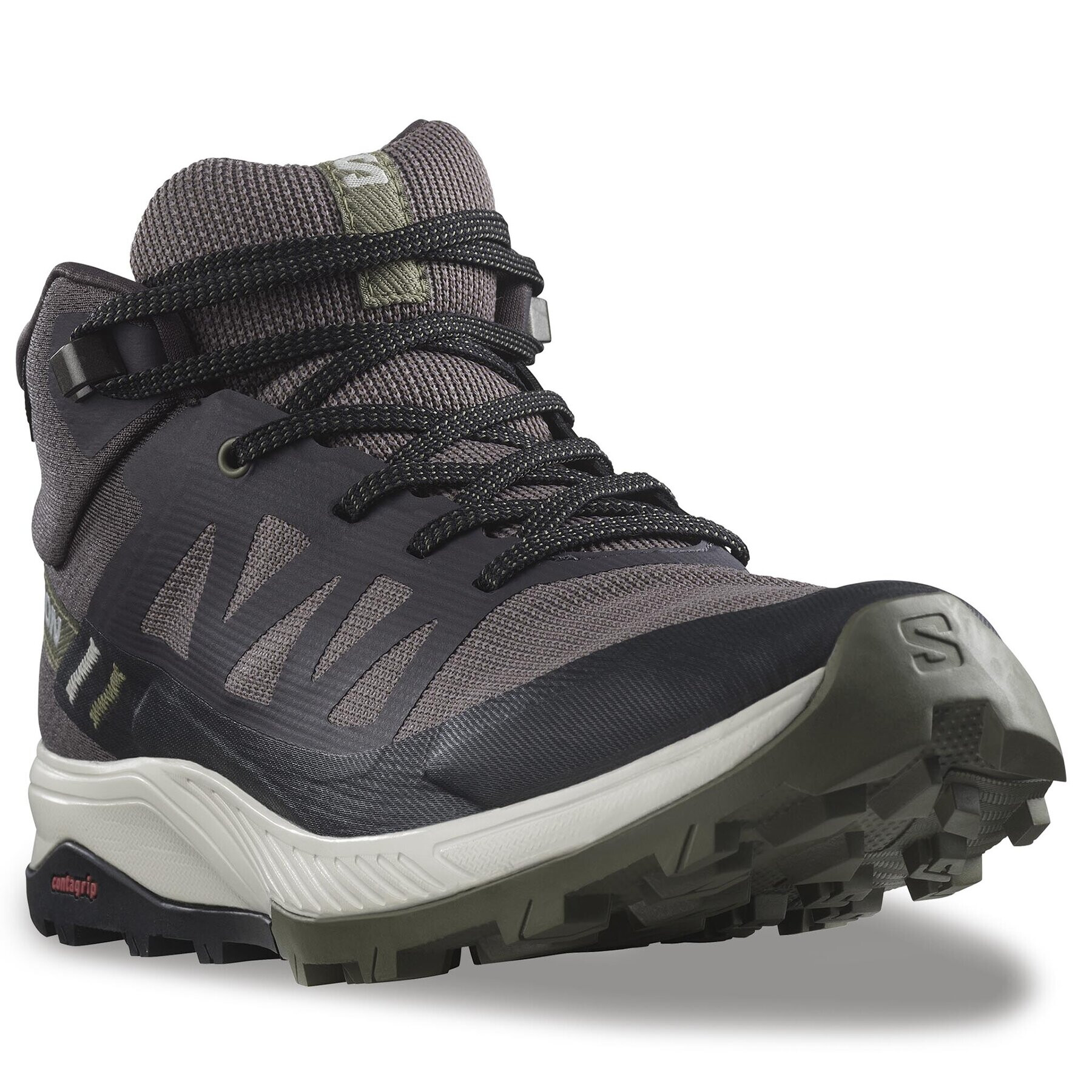 Salomon Trekingová obuv Outrise Mid Gtx W GORE-TEX L47160700 Černá - Pepit.cz