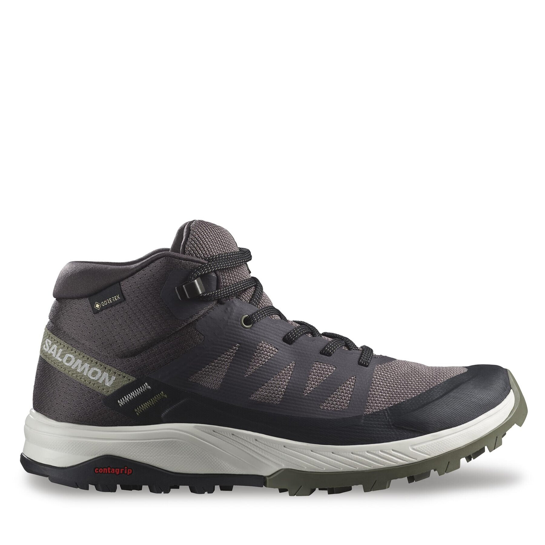 Salomon Trekingová obuv Outrise Mid Gtx W GORE-TEX L47160700 Černá - Pepit.cz