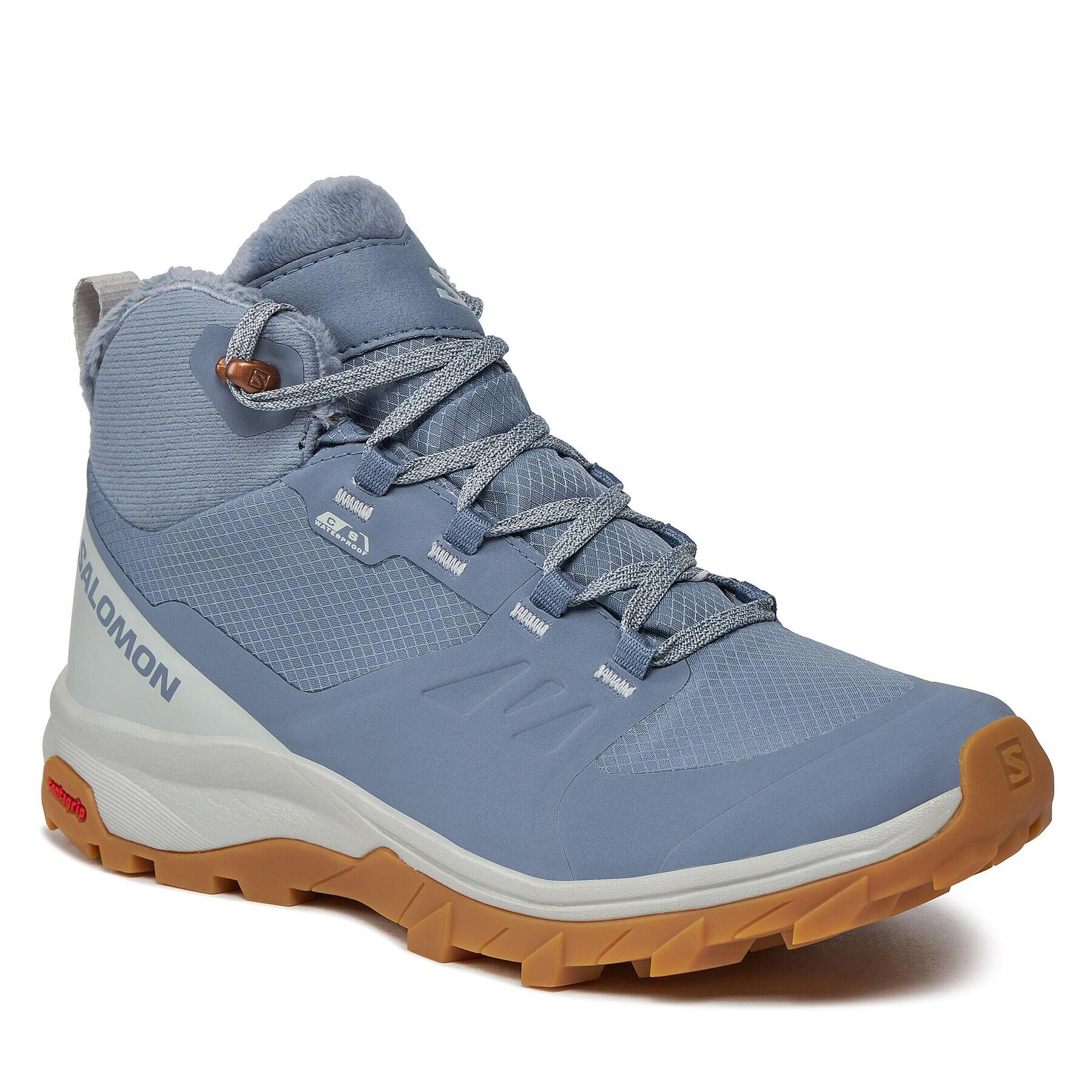 Salomon Trekingová obuv Outsnap Clima™ Waterproof L47289900 Modrá - Pepit.cz