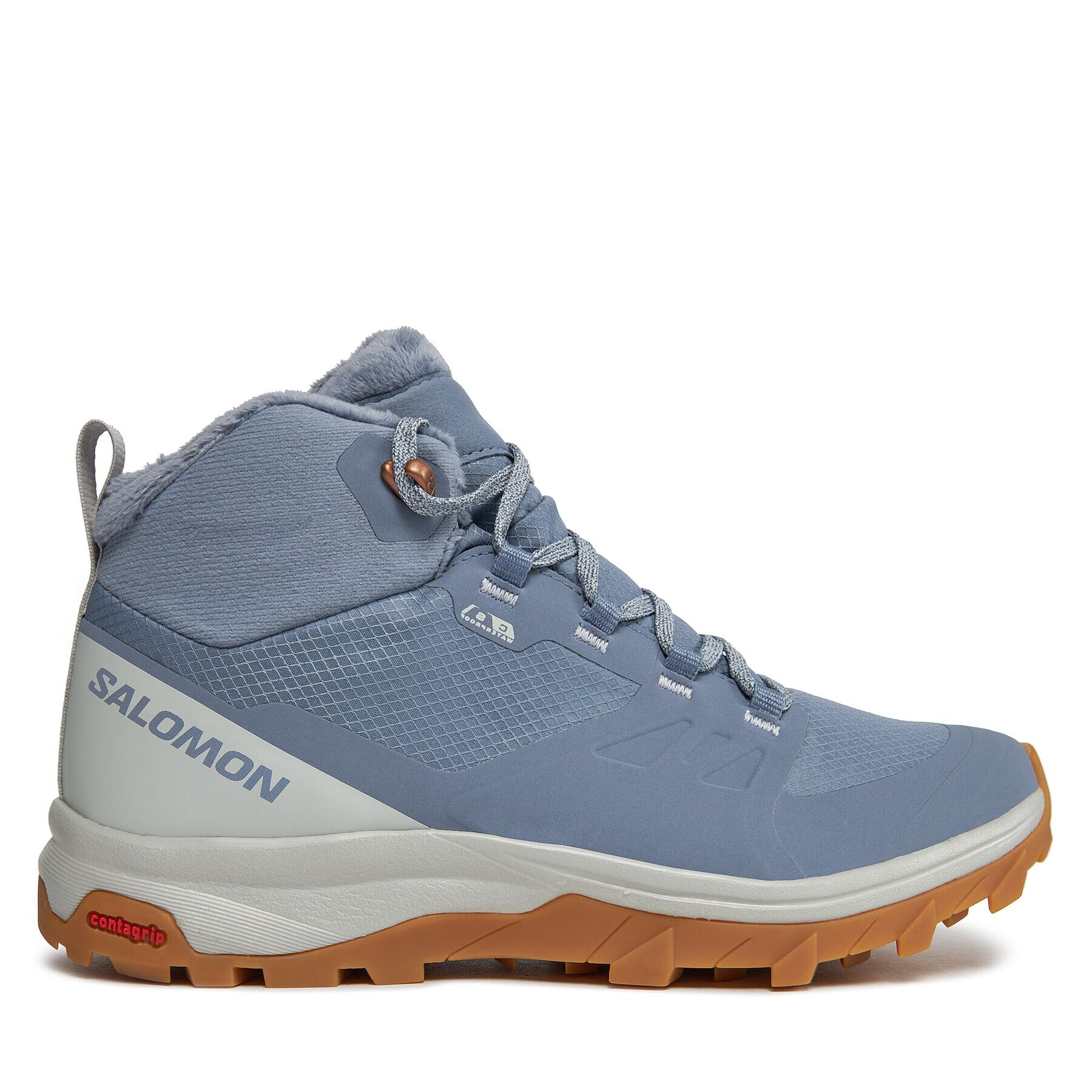 Salomon Trekingová obuv Outsnap Clima™ Waterproof L47289900 Modrá - Pepit.cz