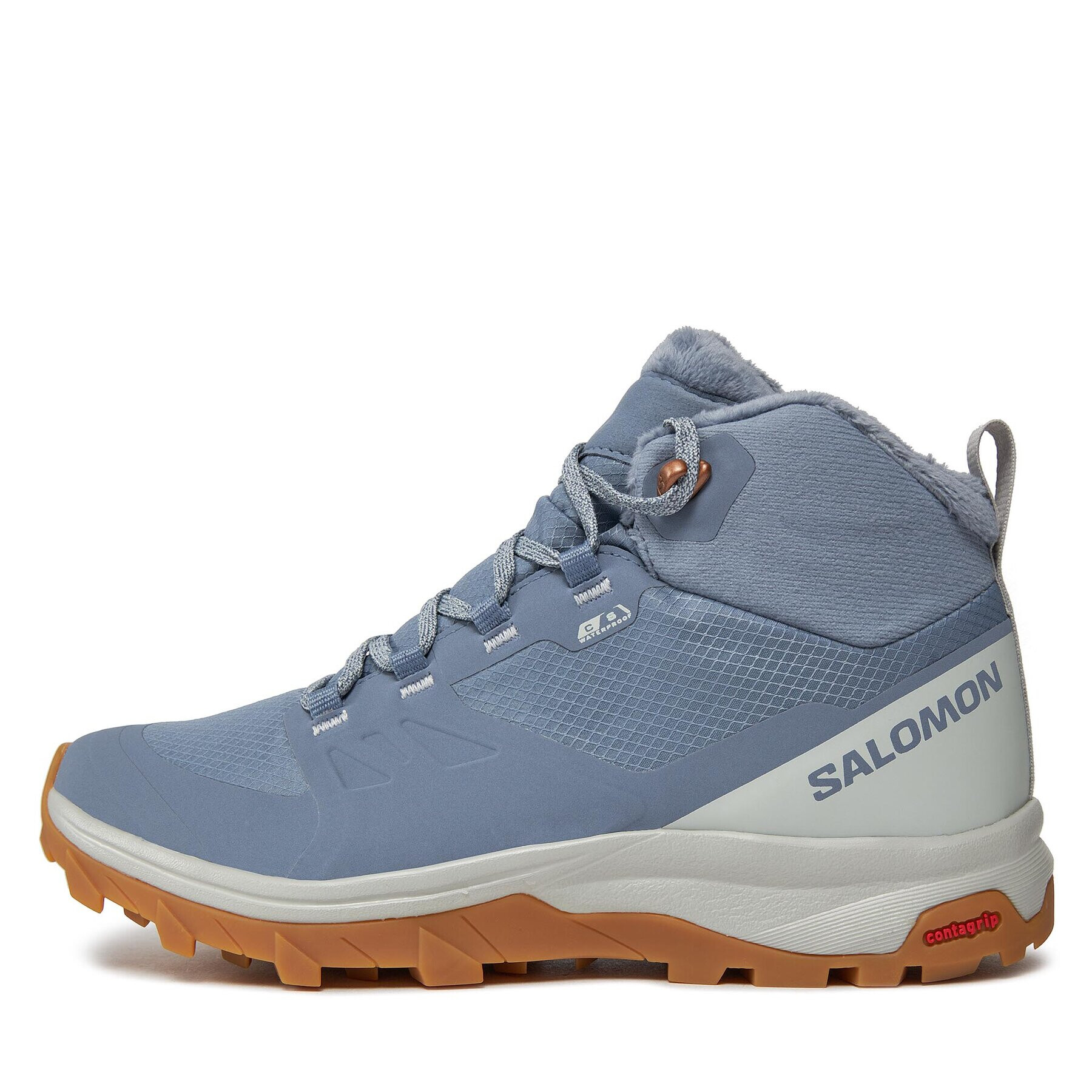 Salomon Trekingová obuv Outsnap Clima™ Waterproof L47289900 Modrá - Pepit.cz