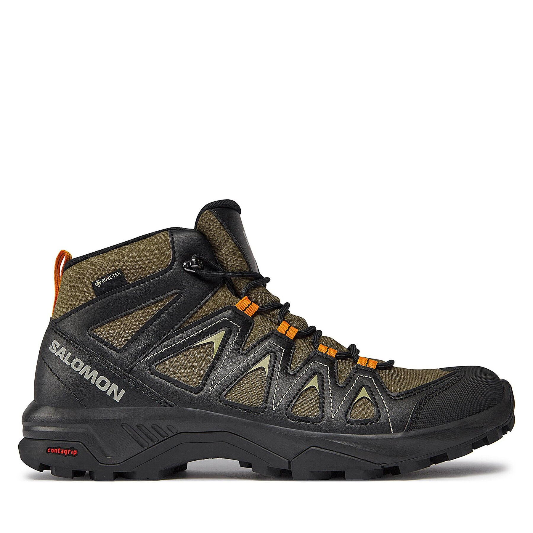 Salomon Trekingová obuv X Braze Mid GORE-TEX L47181000 Zelená - Pepit.cz