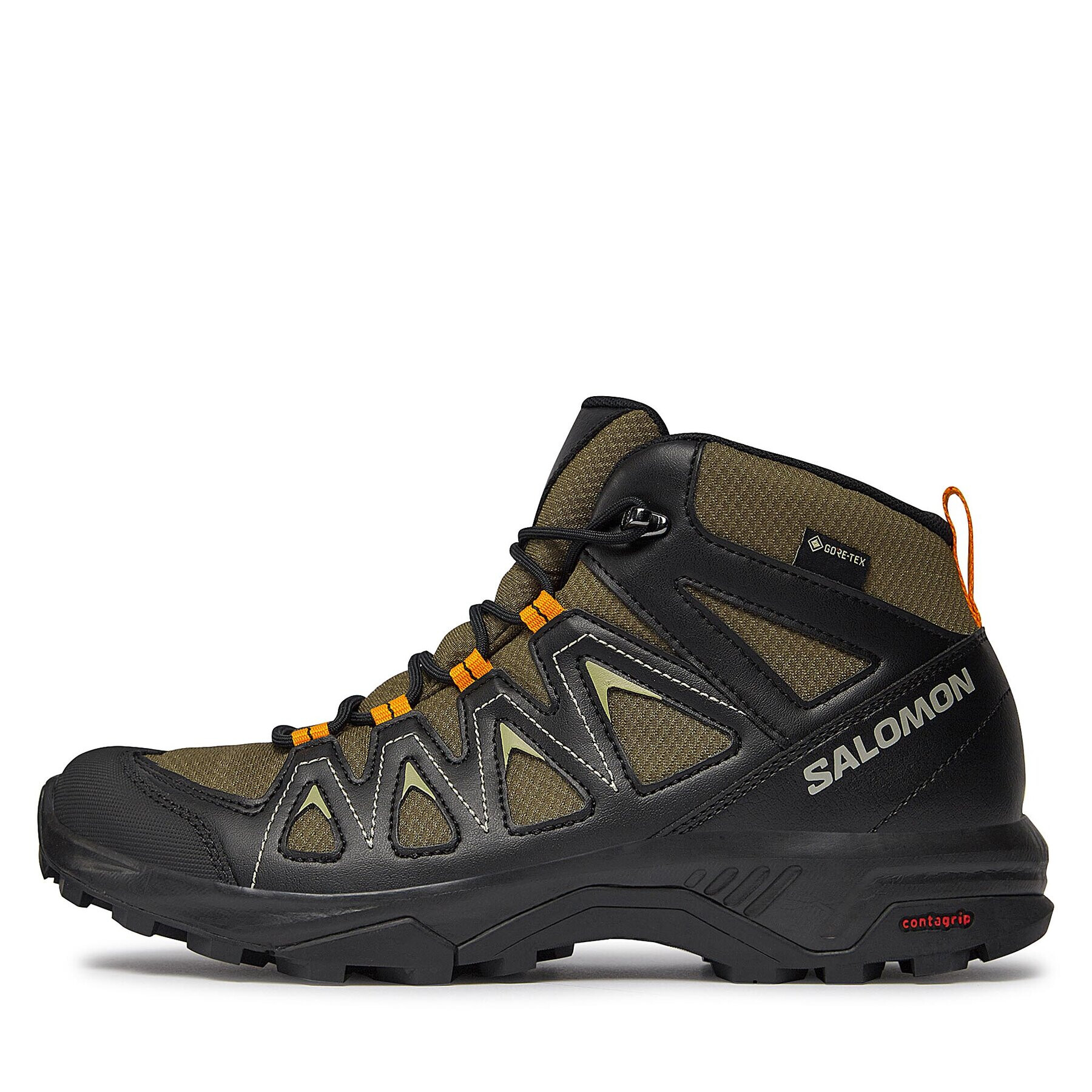 Salomon Trekingová obuv X Braze Mid GORE-TEX L47181000 Zelená - Pepit.cz