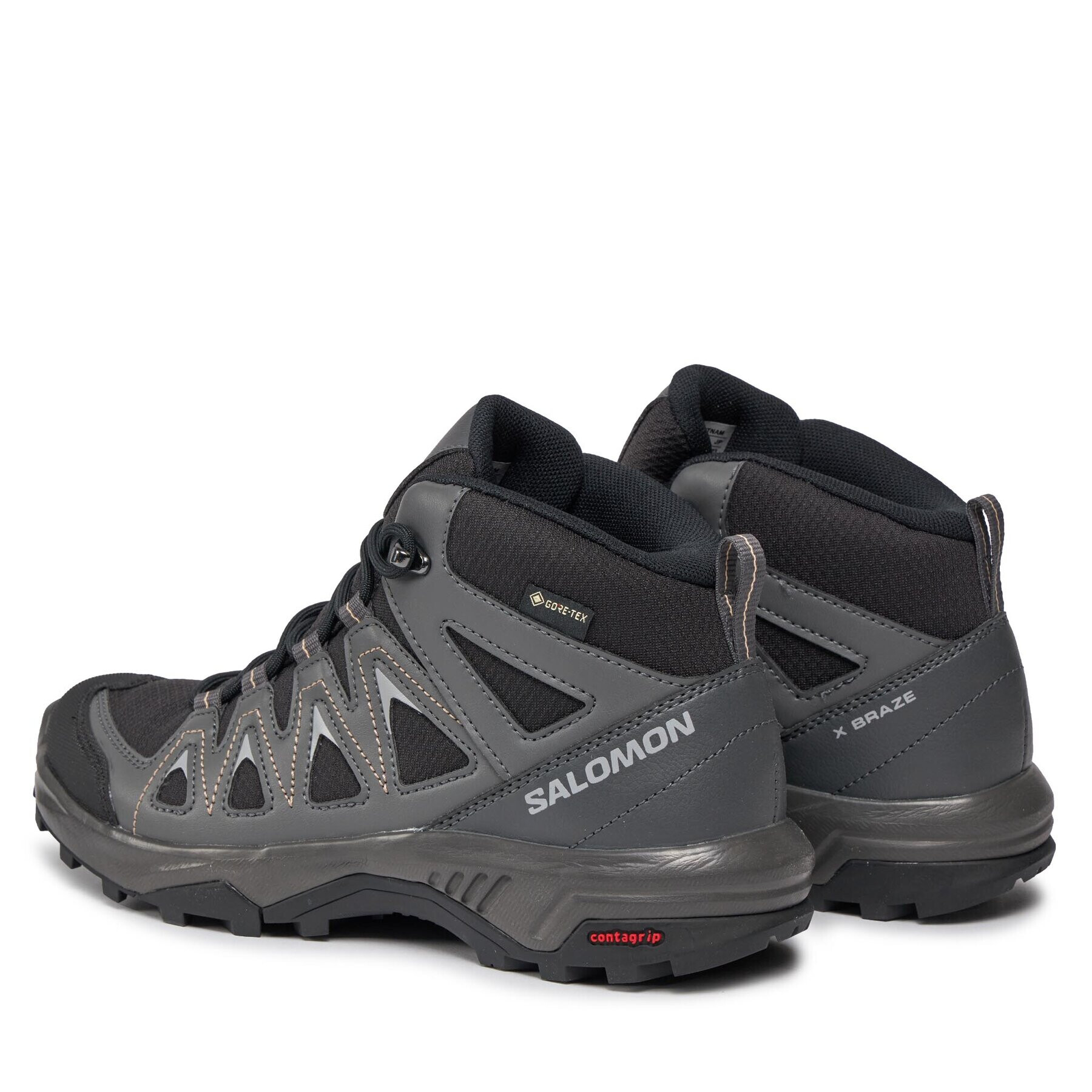 Salomon Trekingová obuv X Braze Mid GORE-TEX L47181200 Černá - Pepit.cz