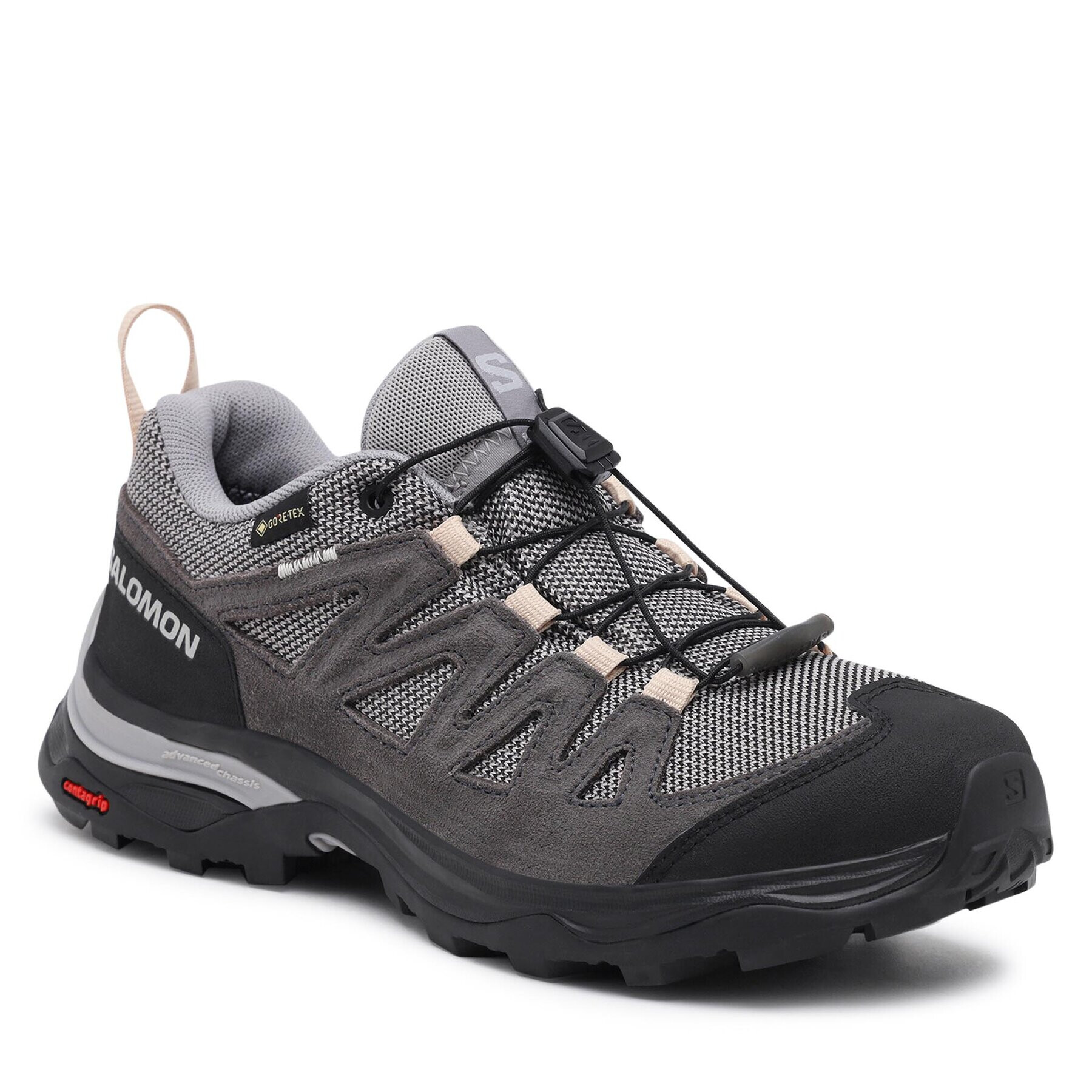 Salomon Trekingová obuv X Ward Leather GORE-TEX L47182400 Černá - Pepit.cz