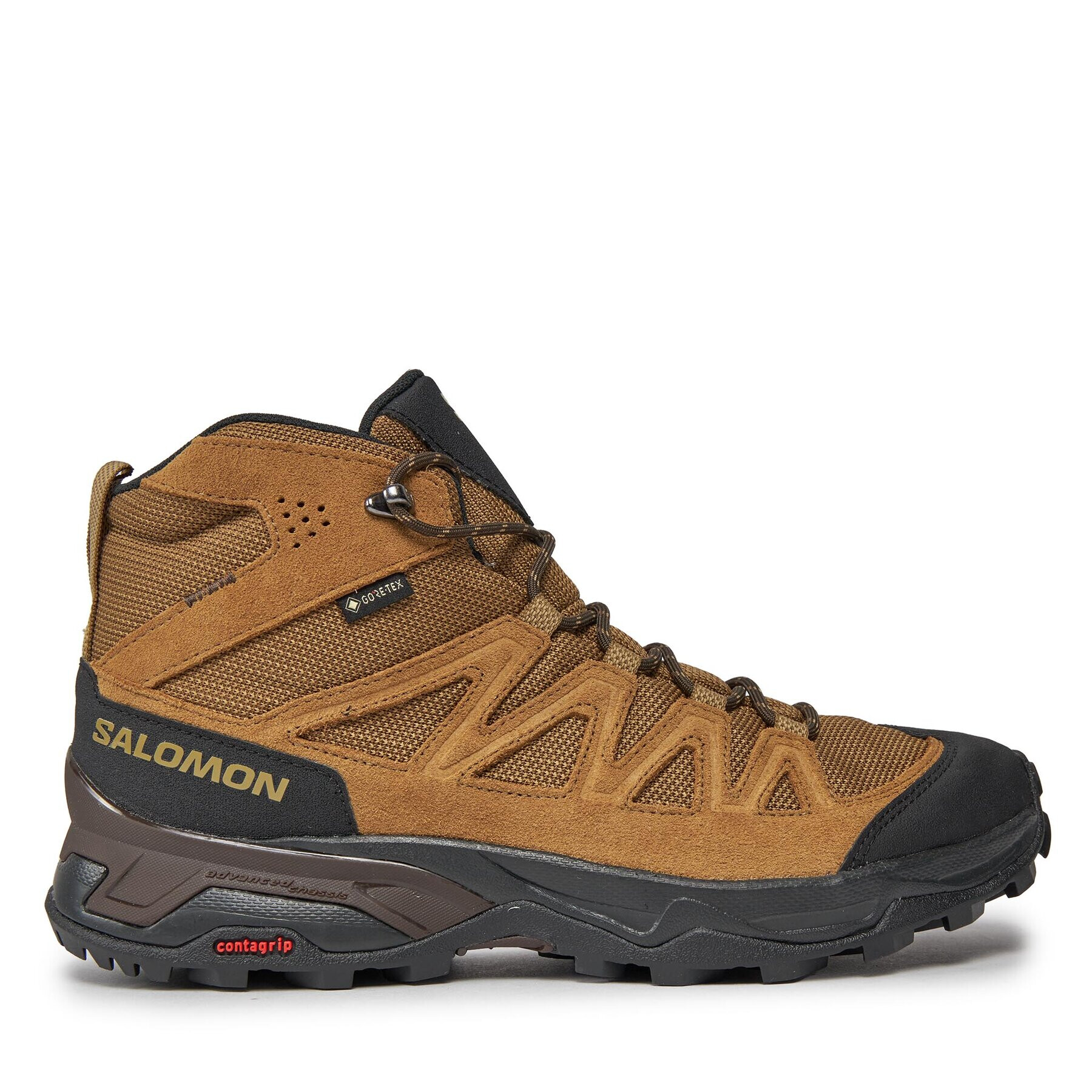 Salomon Trekingová obuv X Ward Leather Mid GORE-TEX L47181800 Hnědá - Pepit.cz