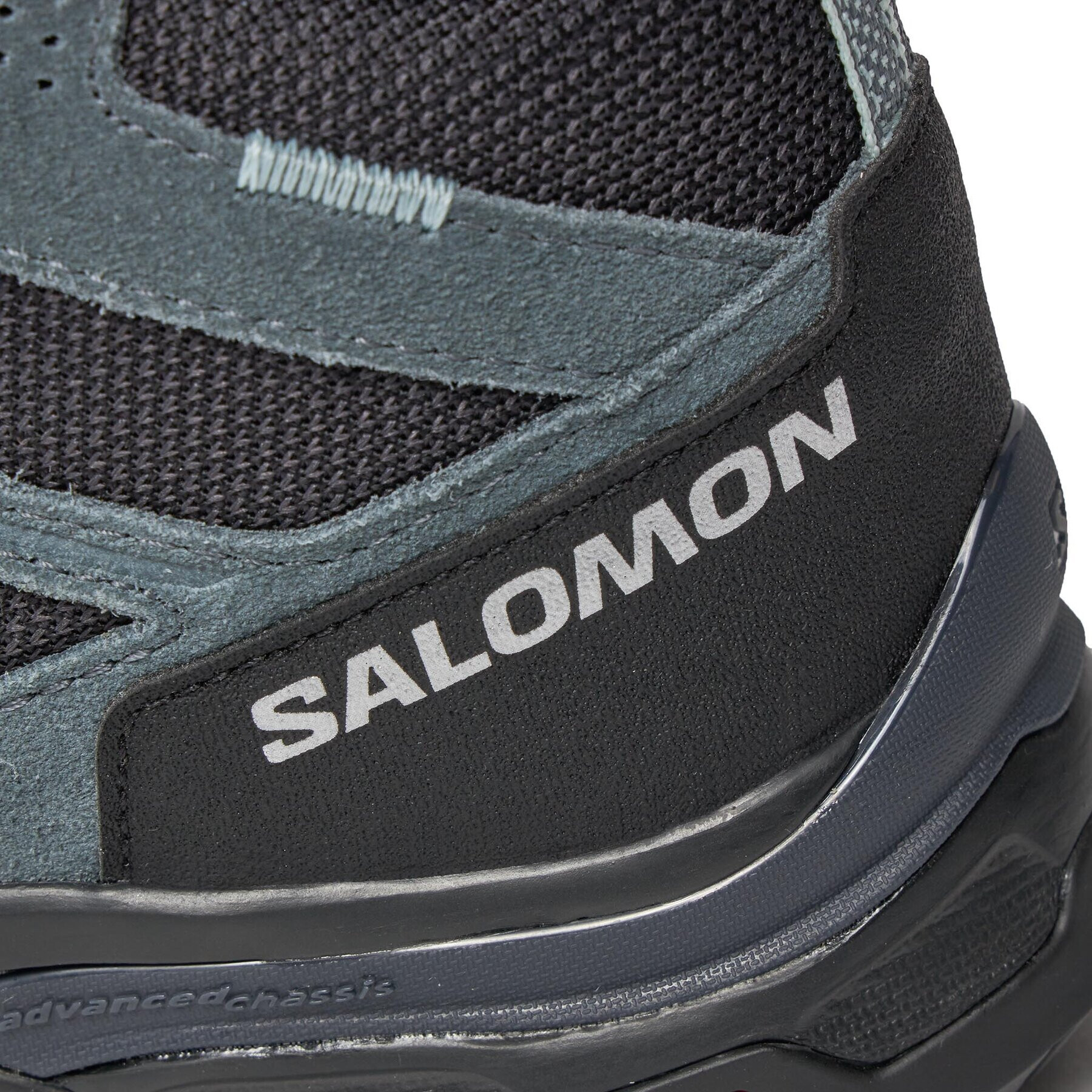 Salomon Trekingová obuv X Ward Leather Mid GORE-TEX L47182000 Modrá - Pepit.cz