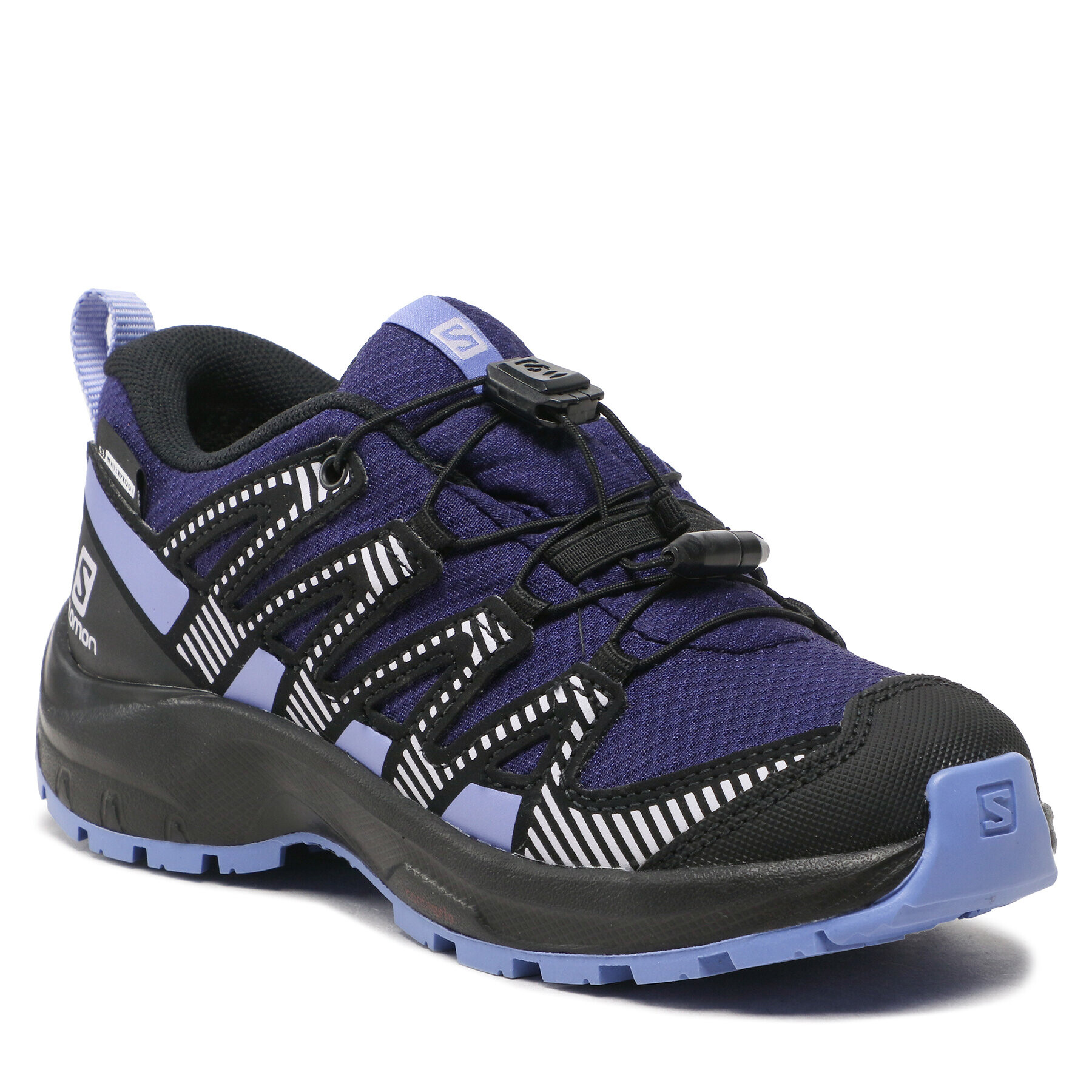 Salomon Trekingová obuv Xa Pro V8 Cswp J 416145 09 W0 Fialová - Pepit.cz