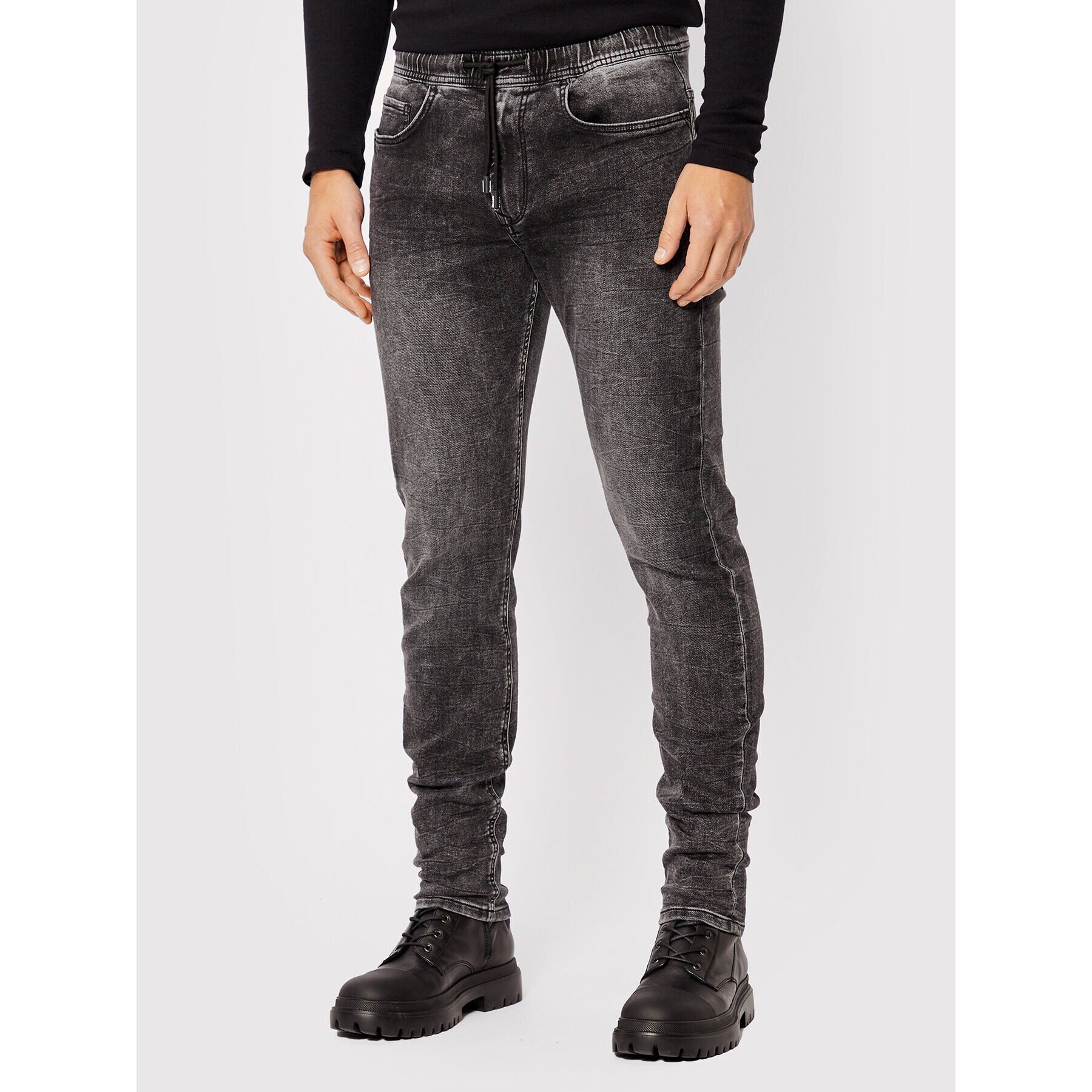 Salsa Jeansy 125482 Šedá Regular Fit - Pepit.cz