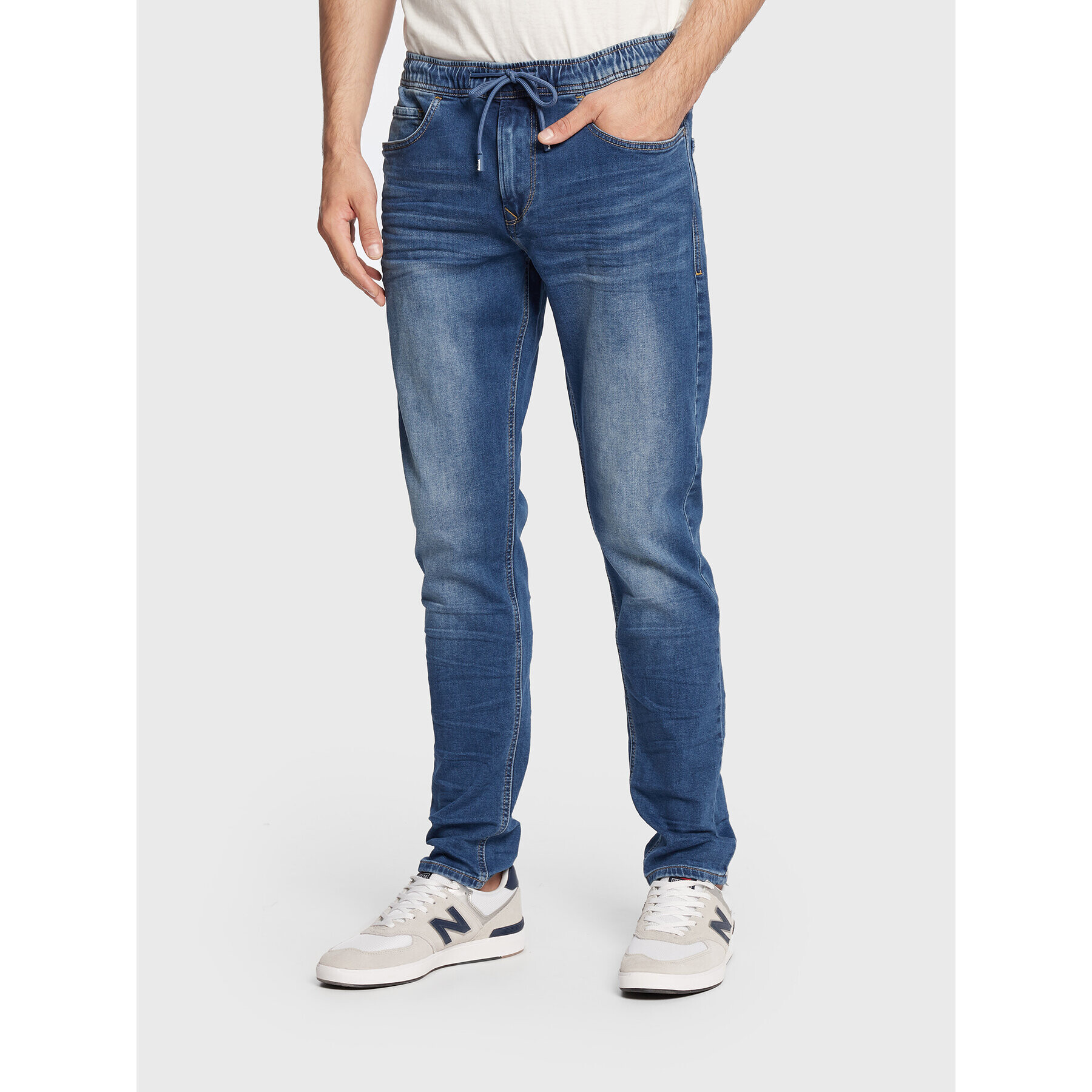 Salsa Jeansy 126326 Modrá Slim Fit - Pepit.cz