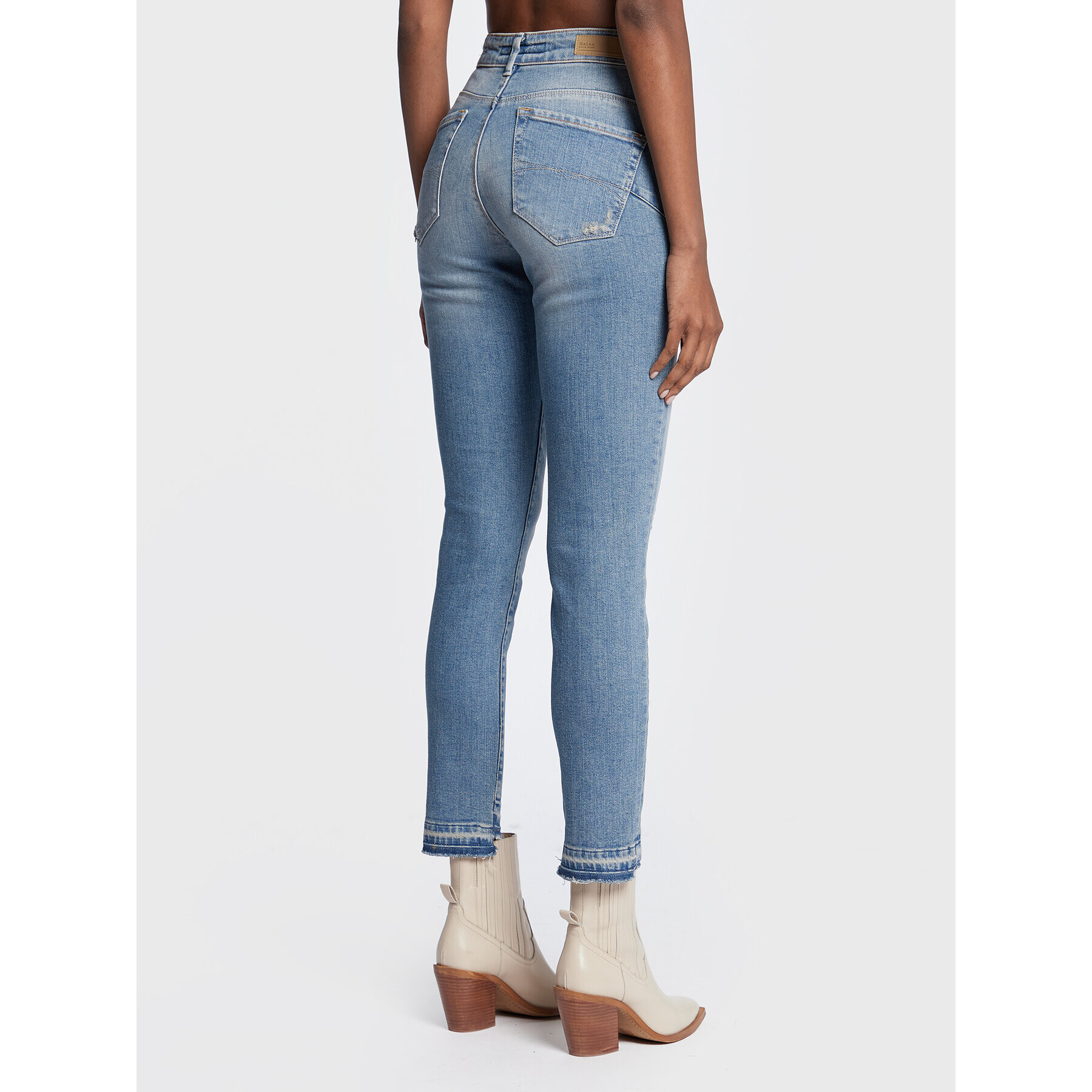 Salsa Jeansy 126635 Modrá Skinny Fit - Pepit.cz