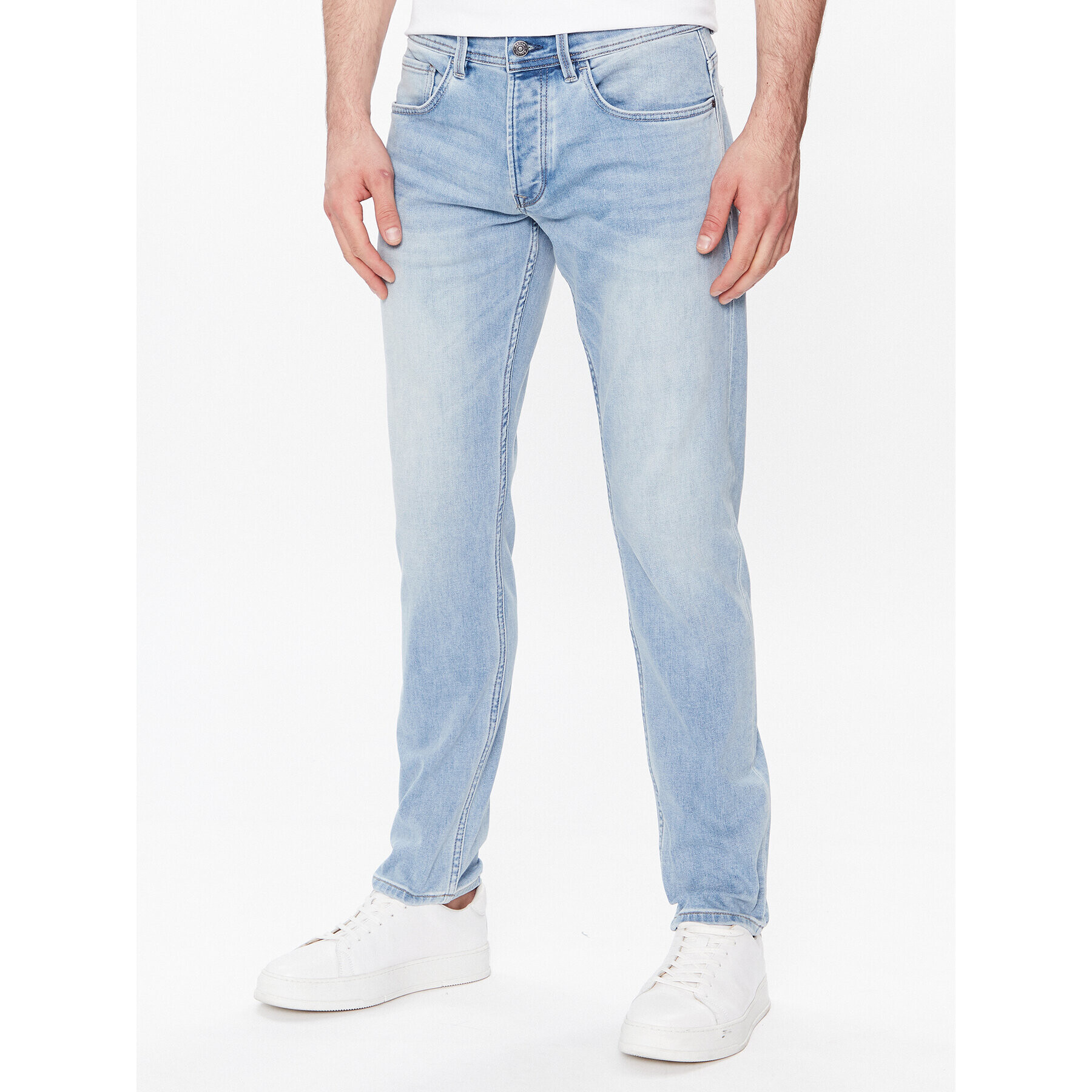 Salsa Jeansy 127011 Modrá Slim Fit - Pepit.cz