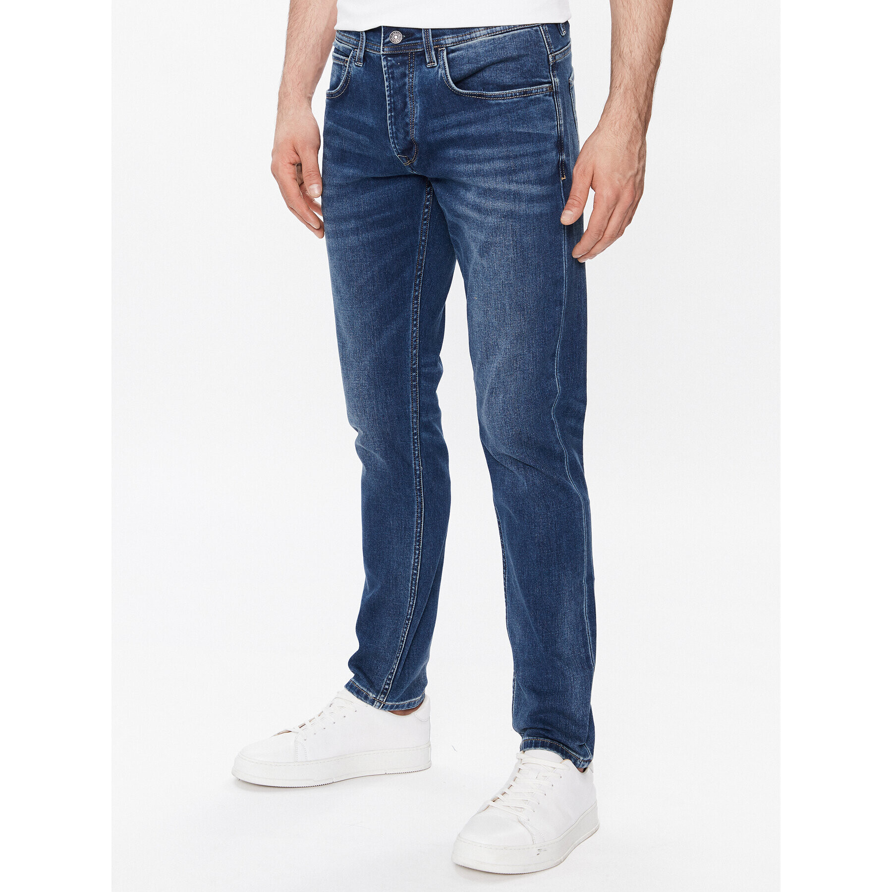 Salsa Jeansy 127011 Modrá Slim Fit - Pepit.cz