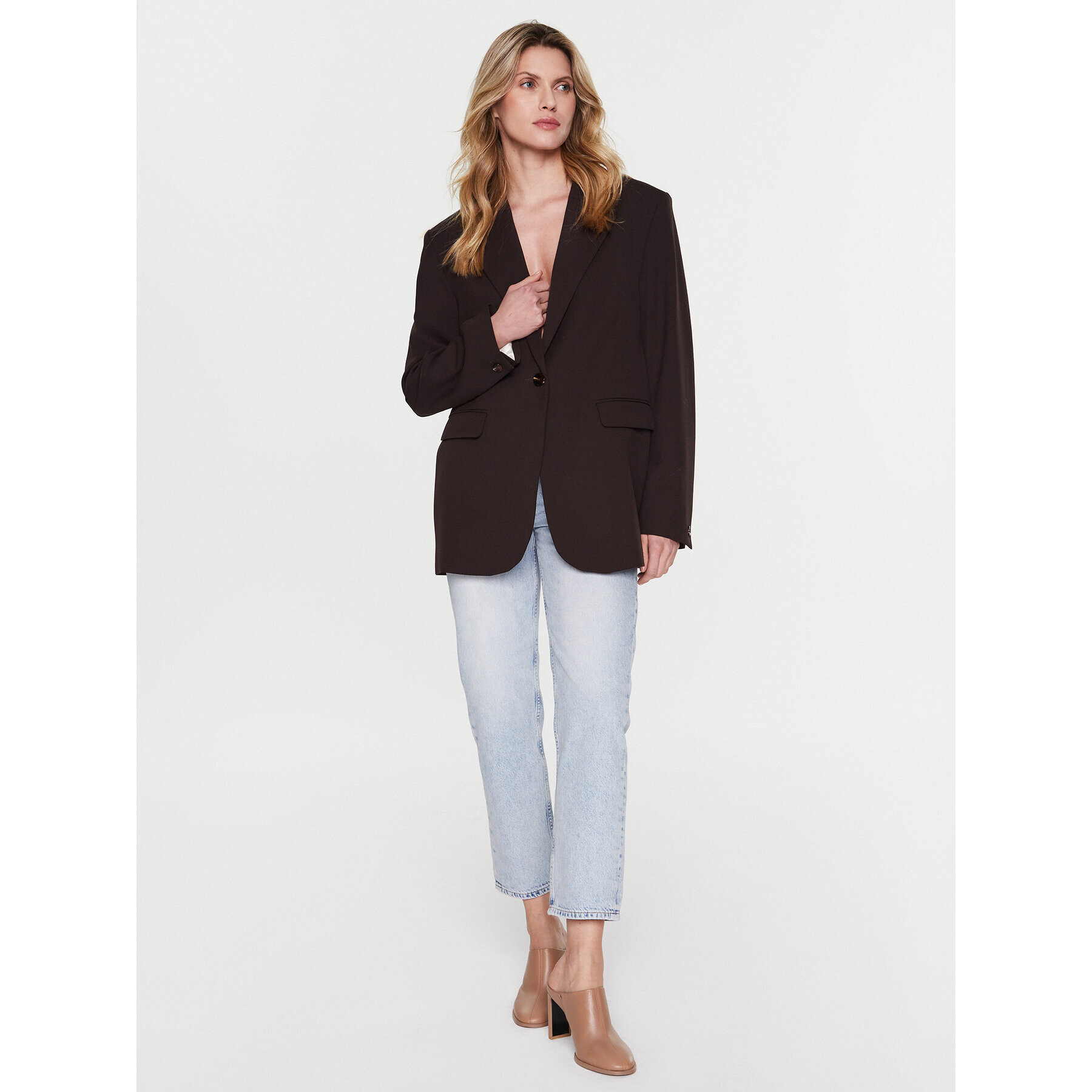 Samsøe Samsøe Jeansy Marianne F22400107 Modrá Regular Fit - Pepit.cz