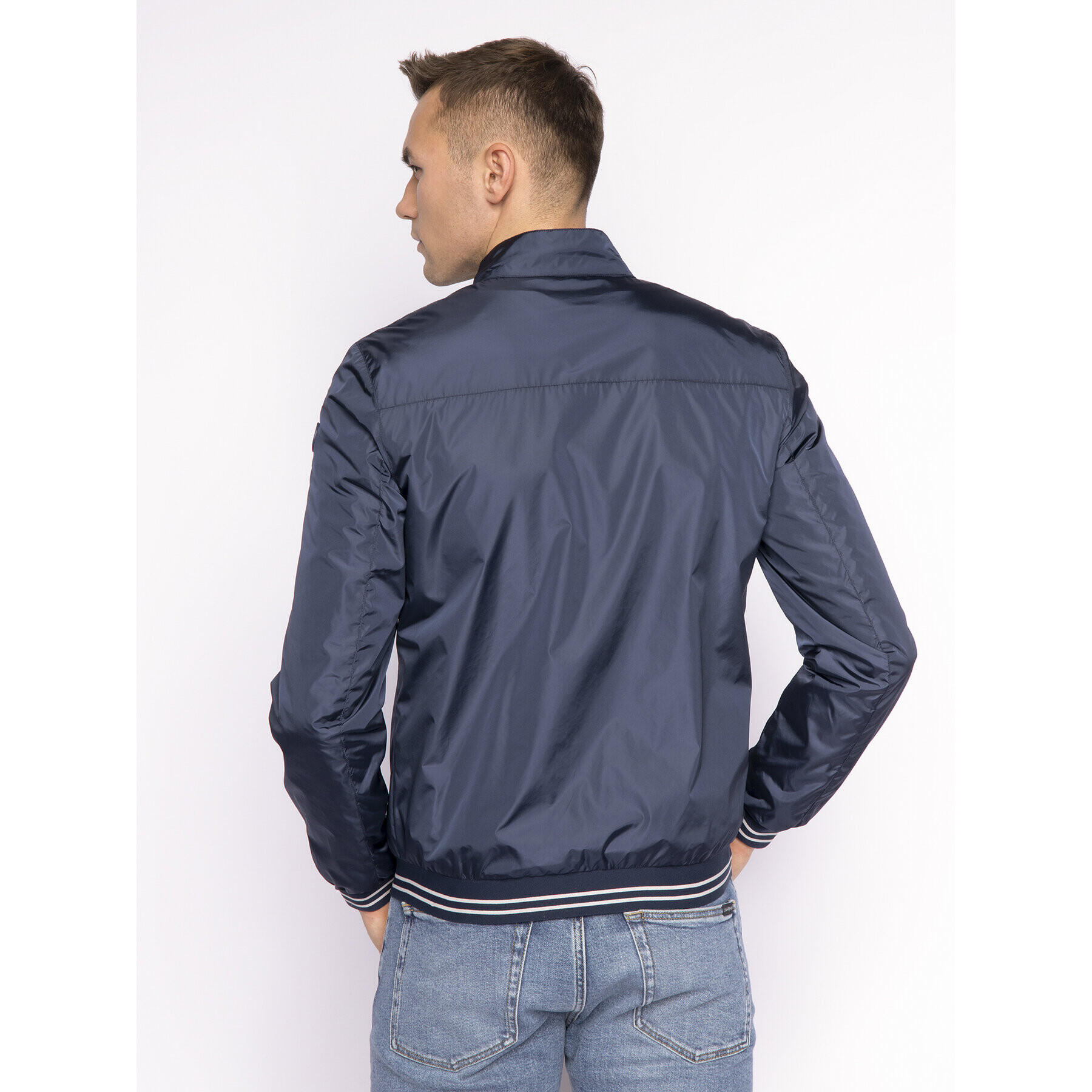 Save The Duck Bunda bomber D3848M MEGAX Tmavomodrá Regular Fit - Pepit.cz