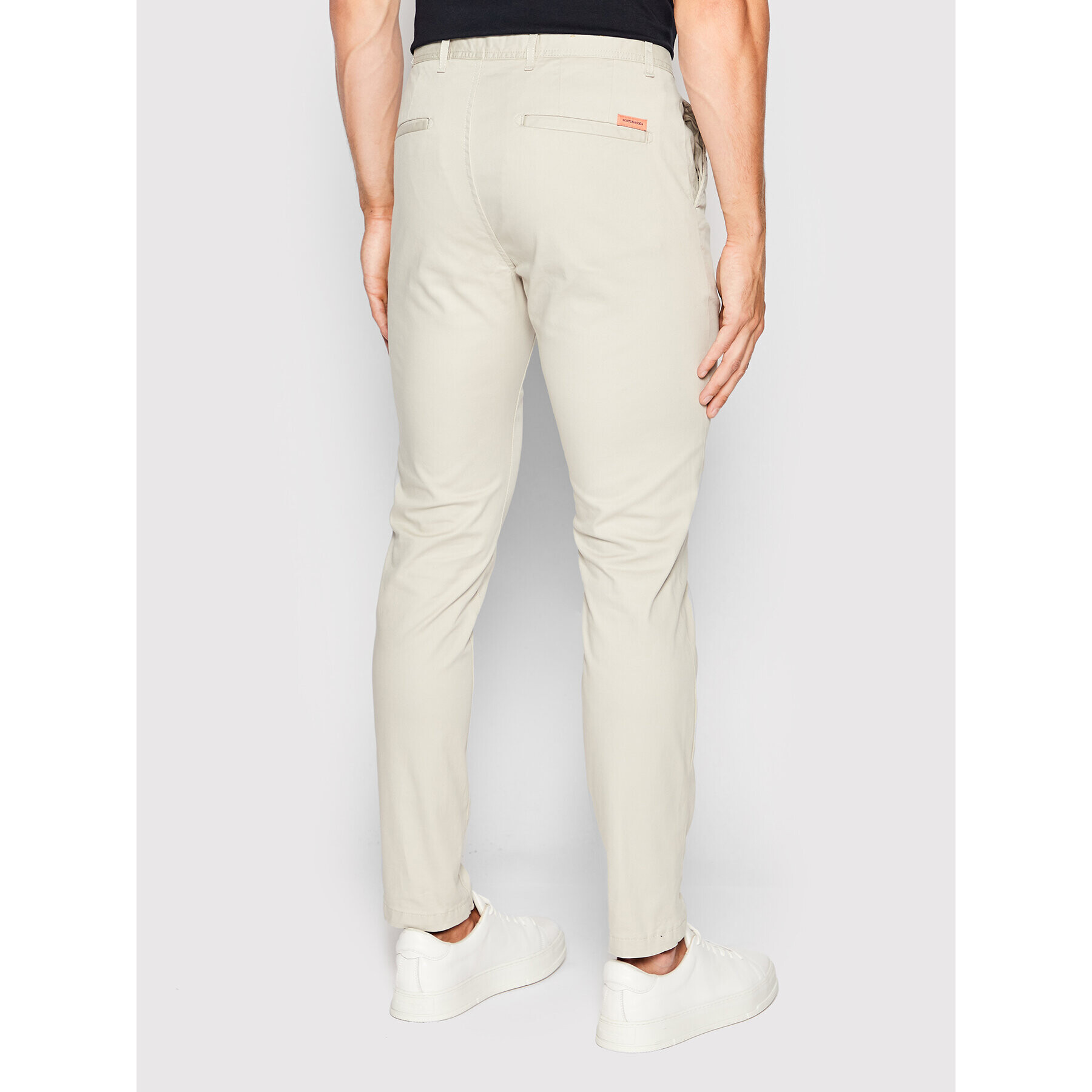 Scotch & Soda Chino kalhoty 167137 Béžová Slim Fit - Pepit.cz