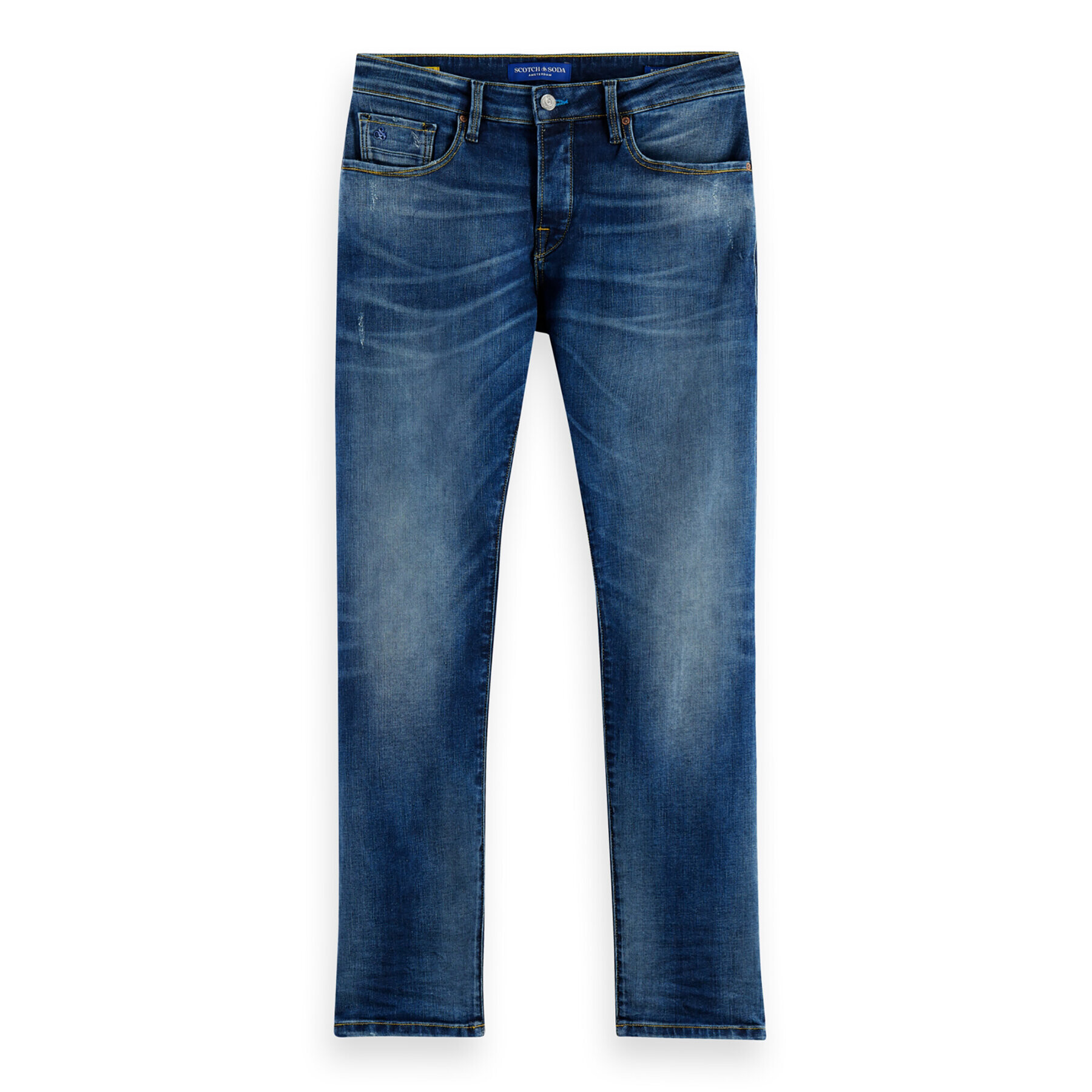 Scotch & Soda Jeansy 169565 Modrá Slim Fit - Pepit.cz