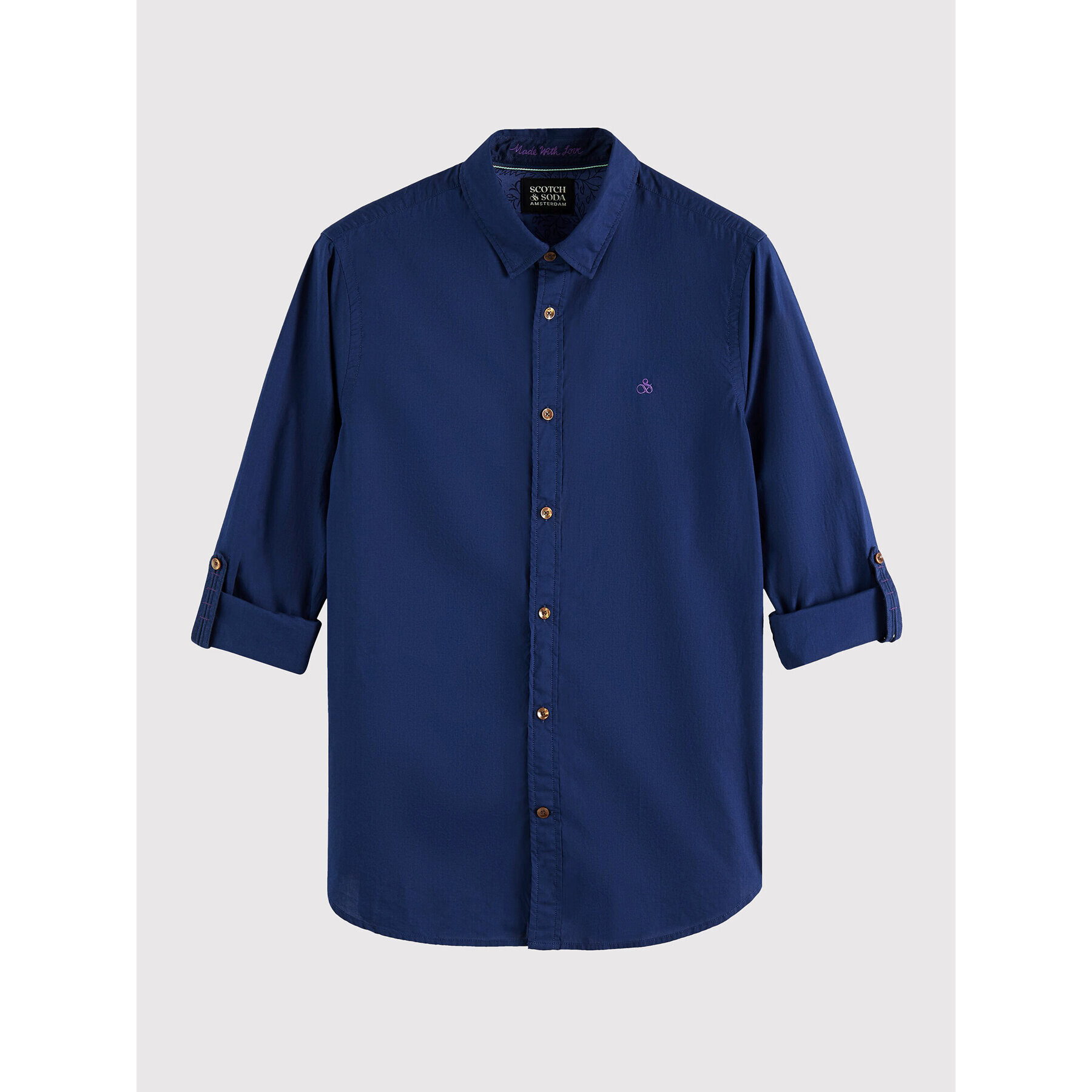 Scotch & Soda Košile 168647 Tmavomodrá Regular Fit - Pepit.cz