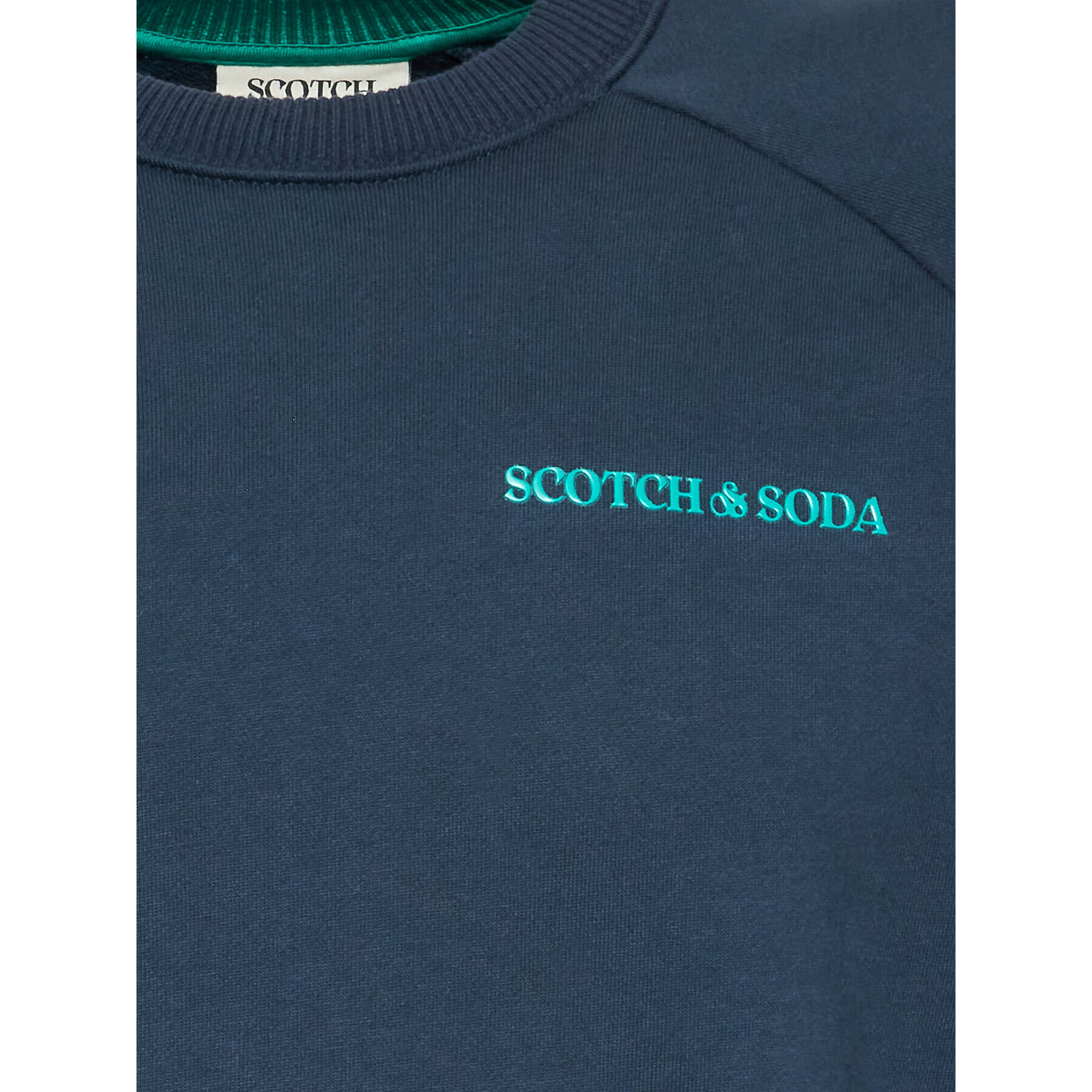 Scotch & Soda Mikina Unisex 169323 Tmavomodrá Regular Fit - Pepit.cz