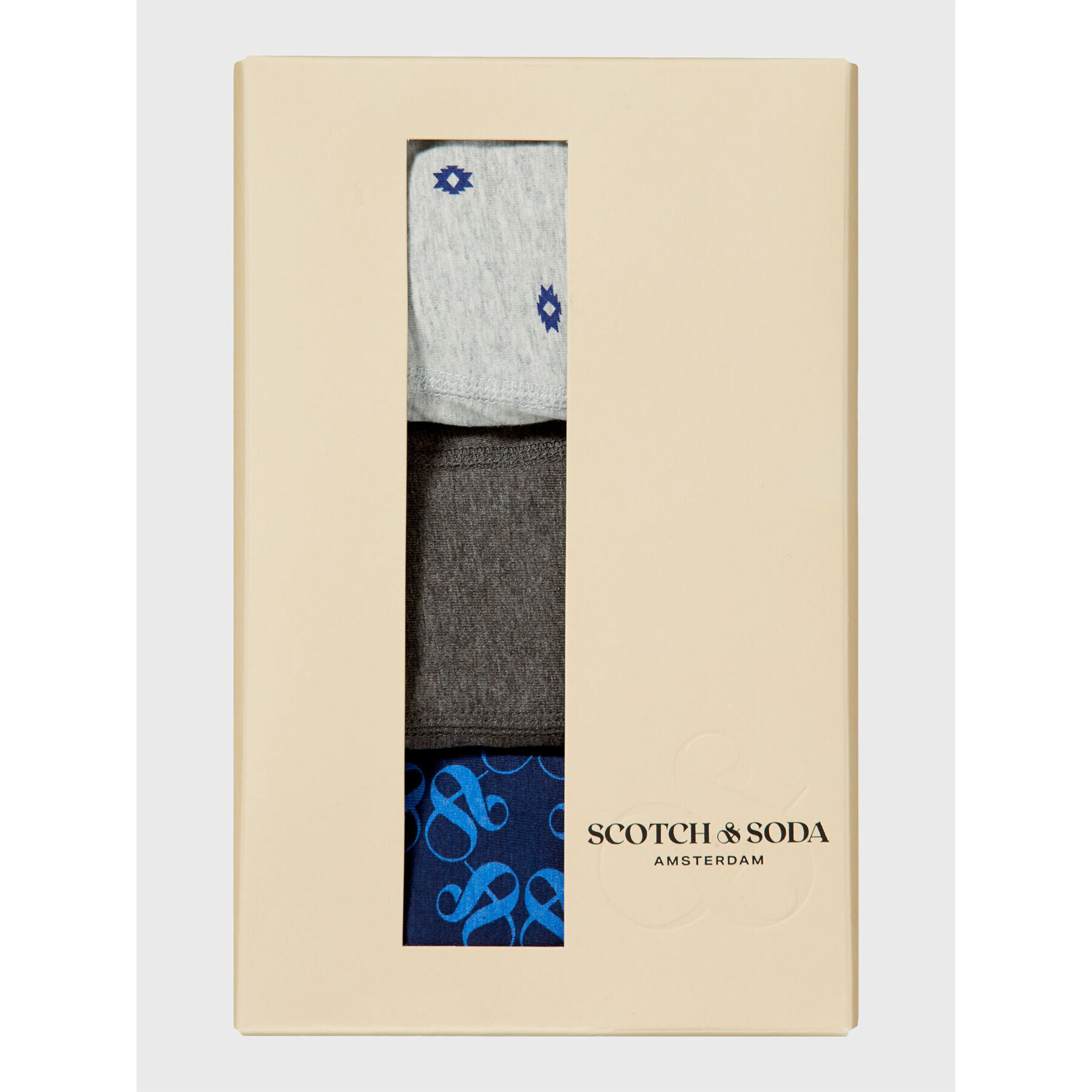 Scotch & Soda Sada 3 kusů boxerek 168558 Barevná - Pepit.cz