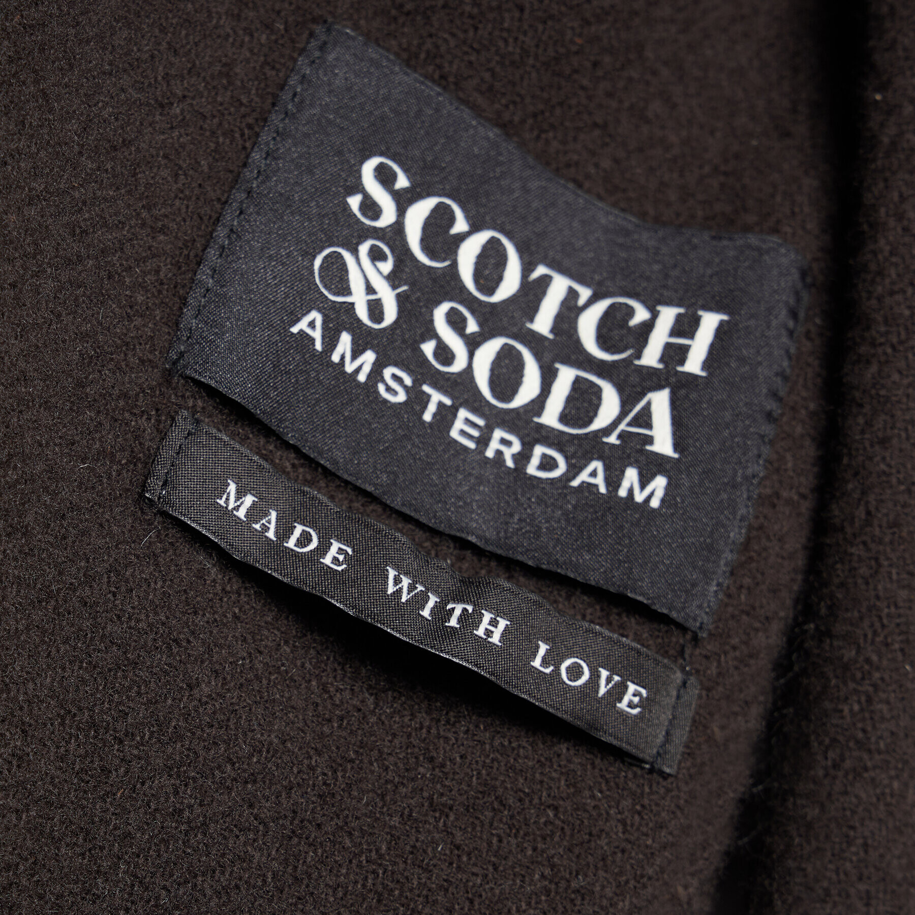 Scotch & Soda Šál 169440 Hnědá - Pepit.cz