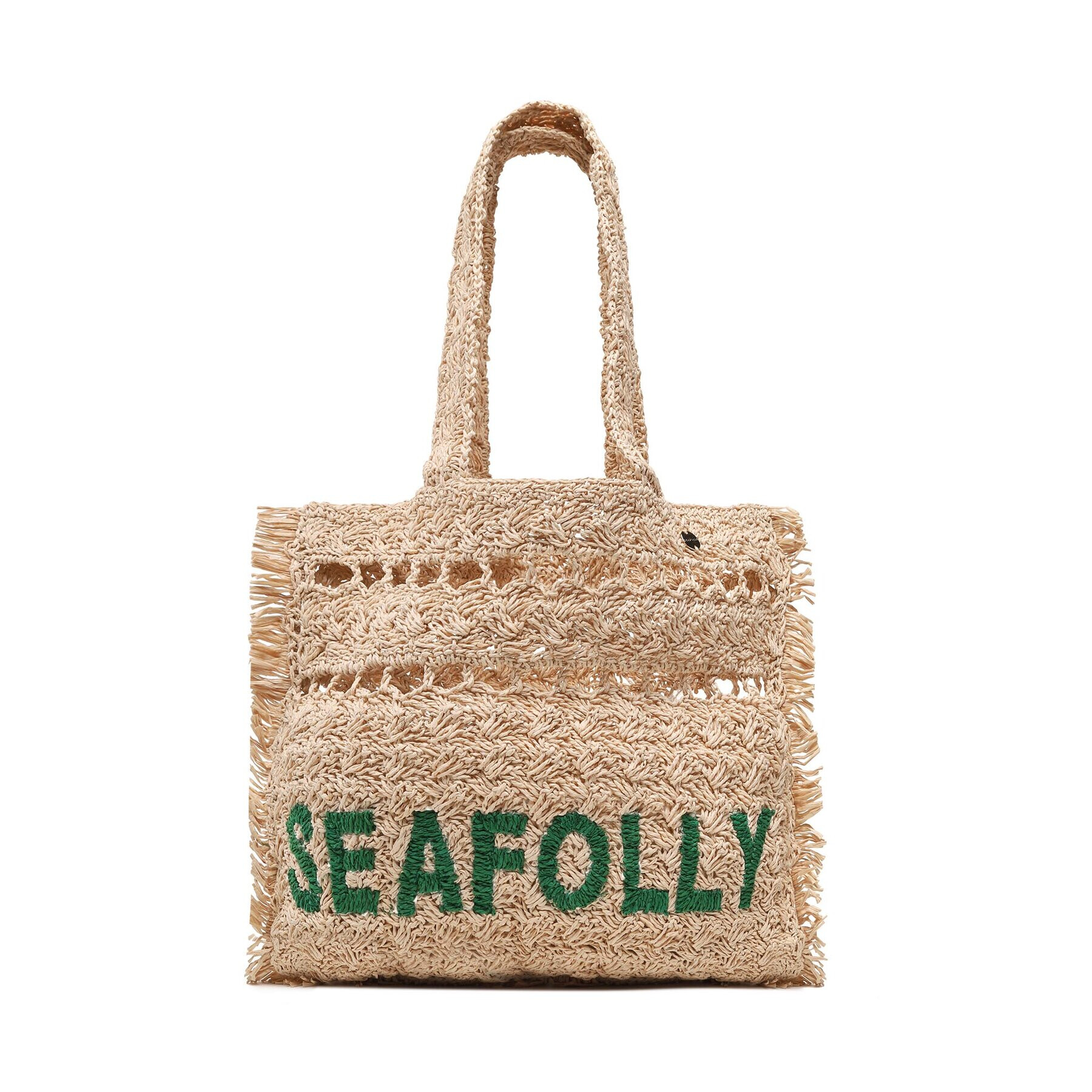 Seafolly Kabelka Logo Woven Tote 71927-BG Béžová - Pepit.cz