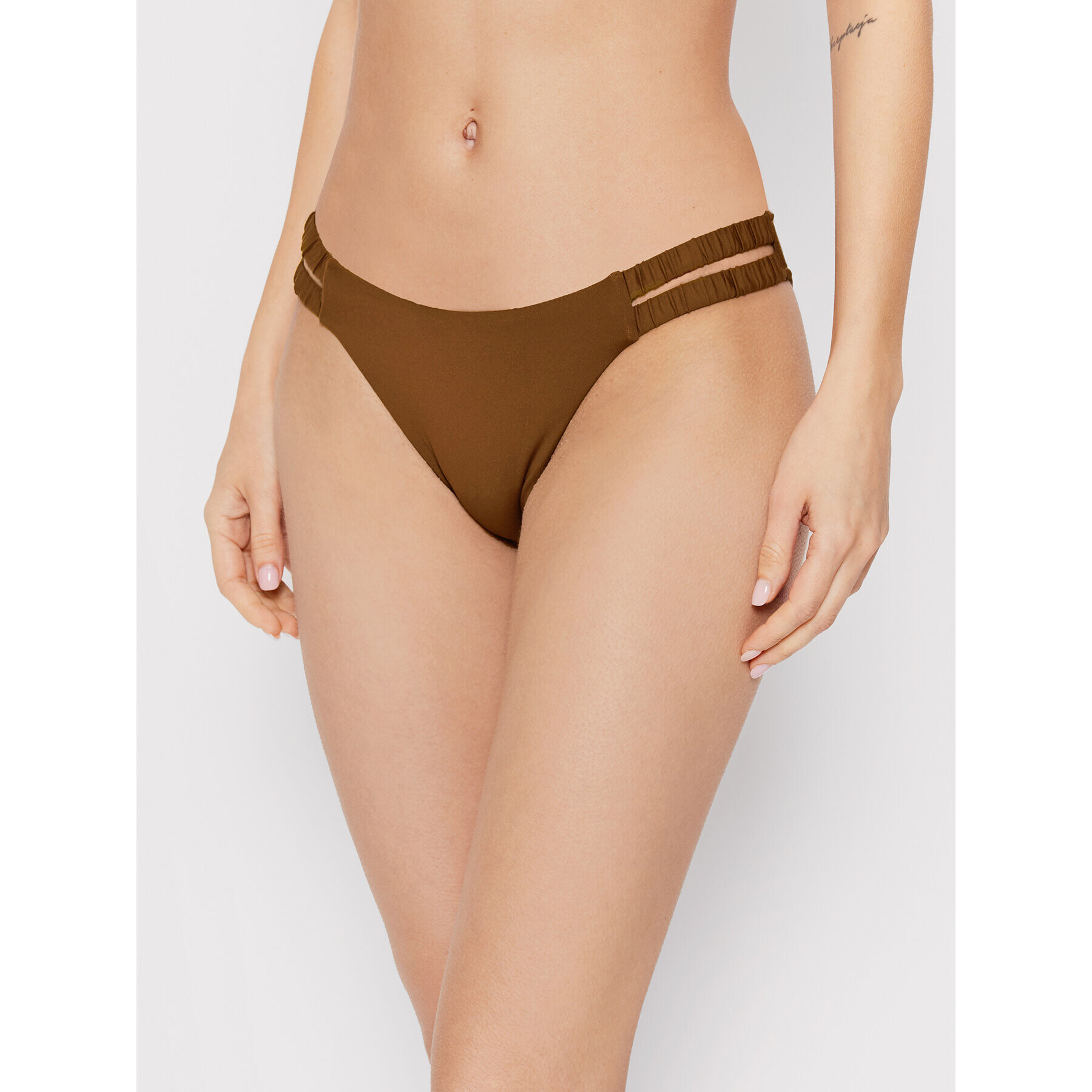 Seafolly Spodní část bikin S.Collective 40691-942 Hnědá - Pepit.cz