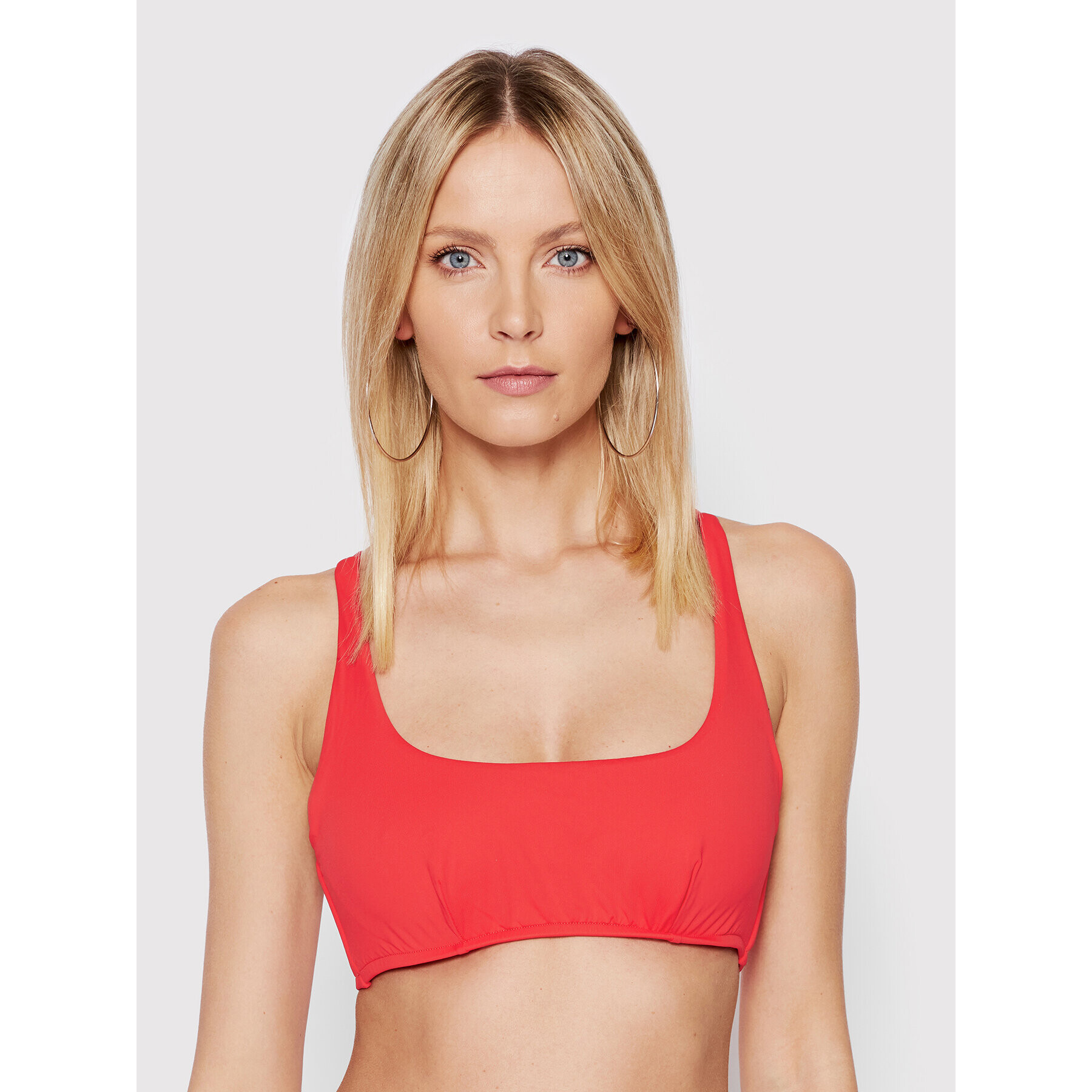 Seafolly Vrchní část bikin S.Collective Scoop 31368DD942 Červená - Pepit.cz