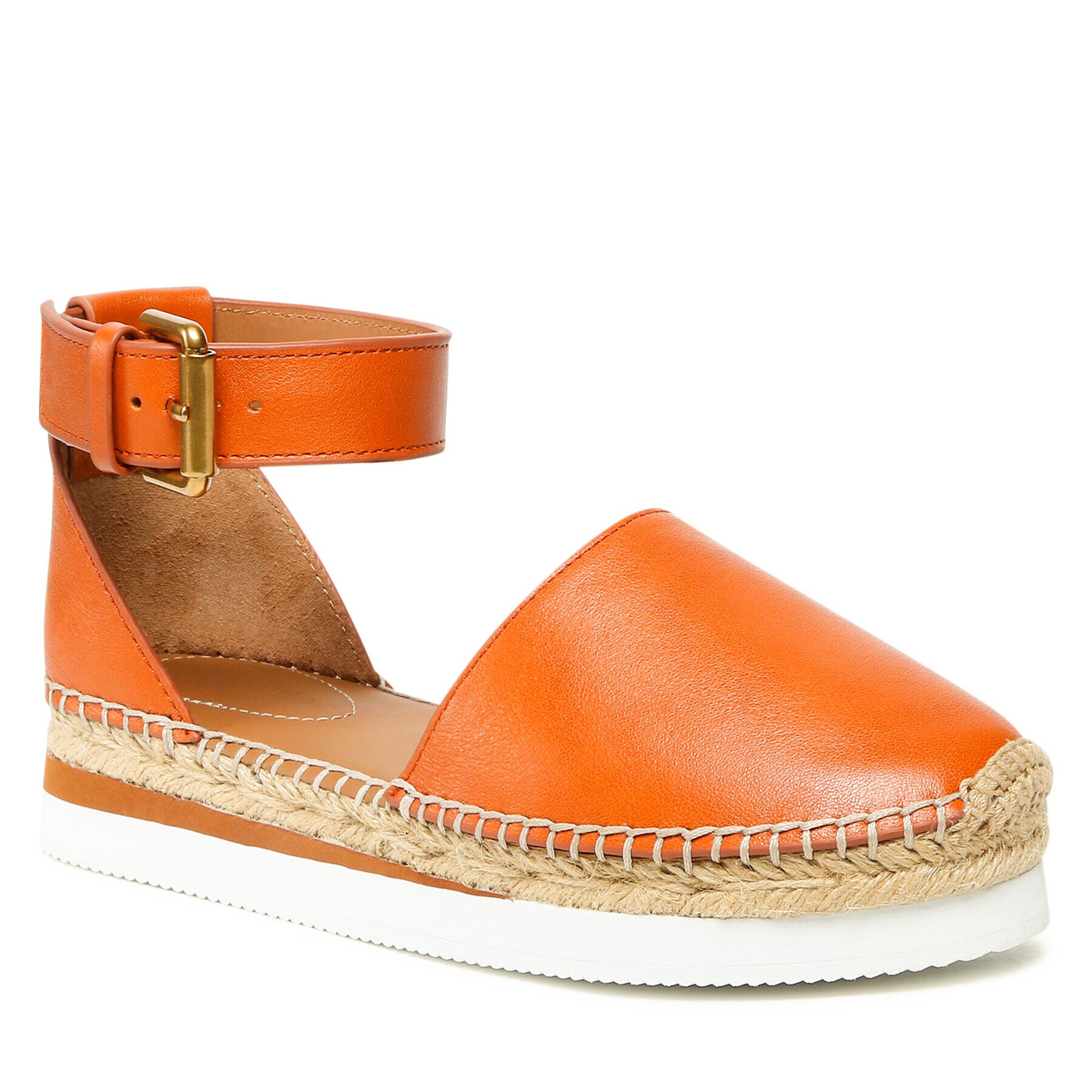 See By Chloé Espadrilky SB26150 Oranžová - Pepit.cz