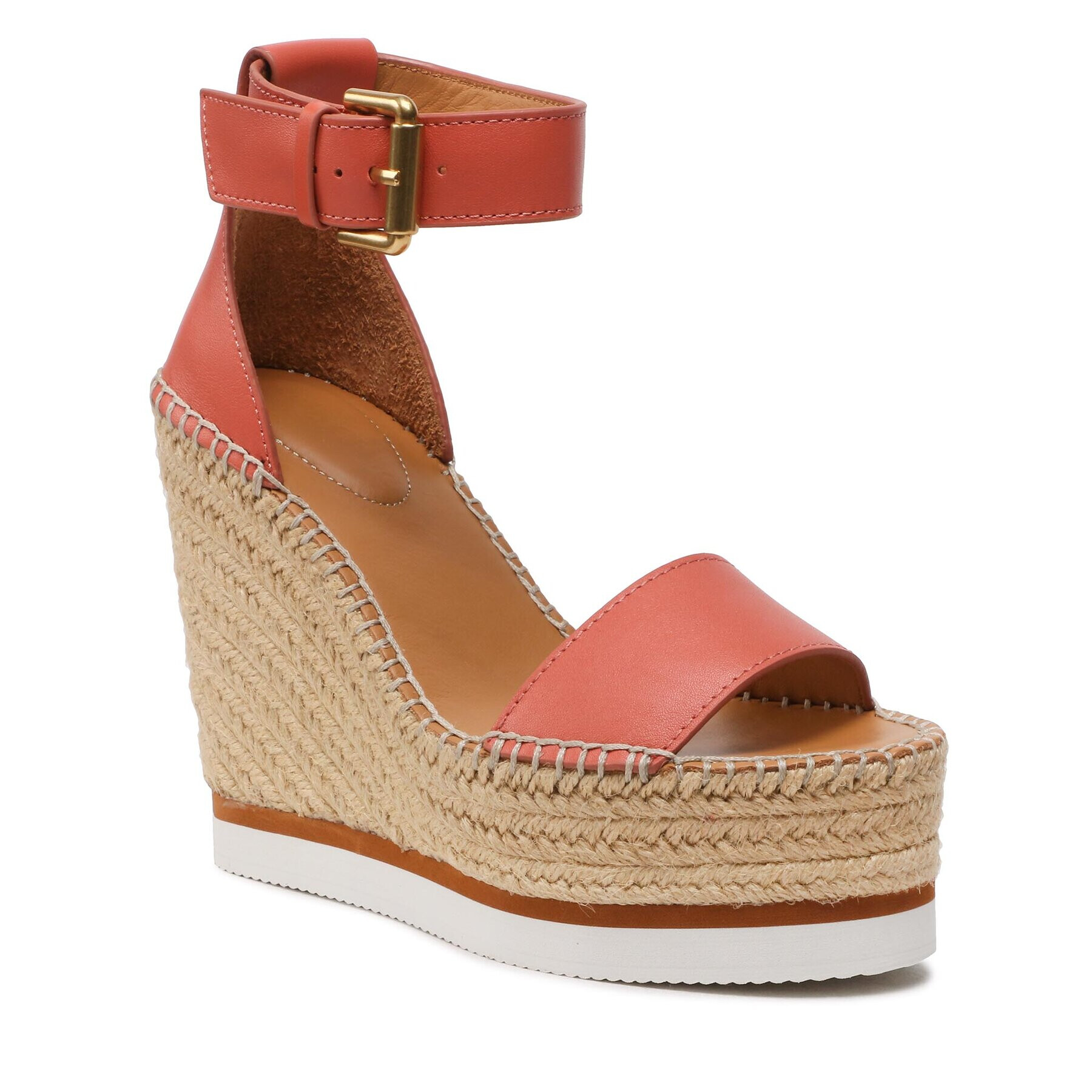 See By Chloé Espadrilky SB26152 Korálová - Pepit.cz