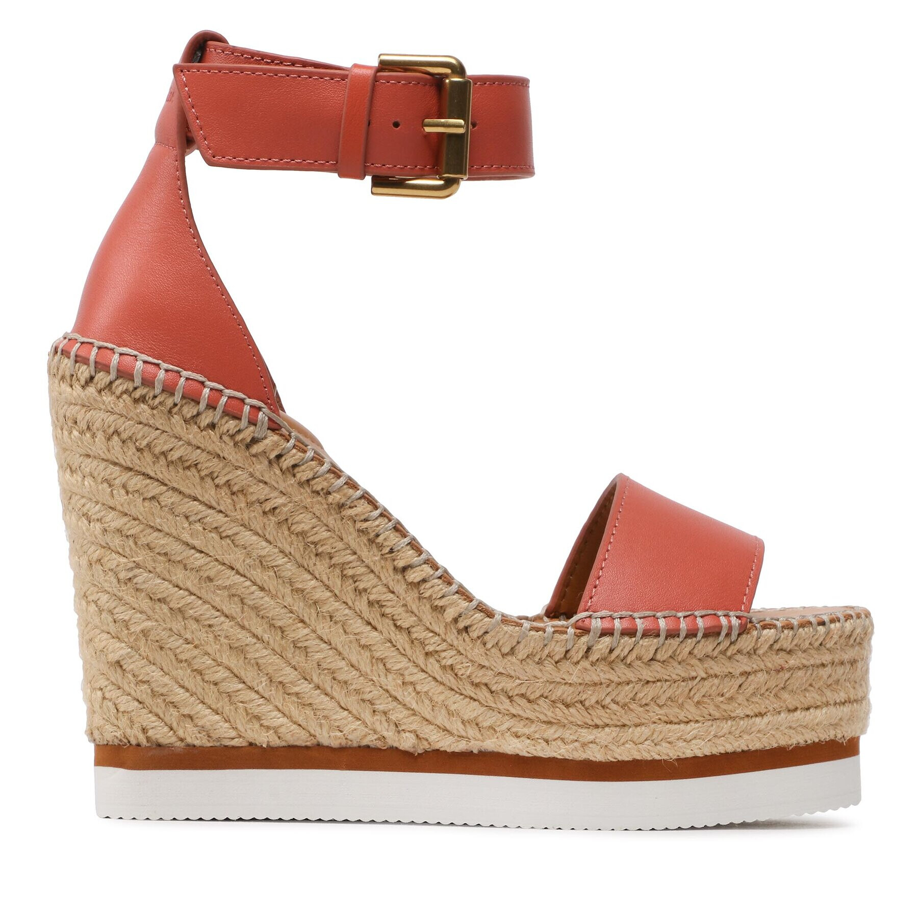 See By Chloé Espadrilky SB26152 Korálová - Pepit.cz