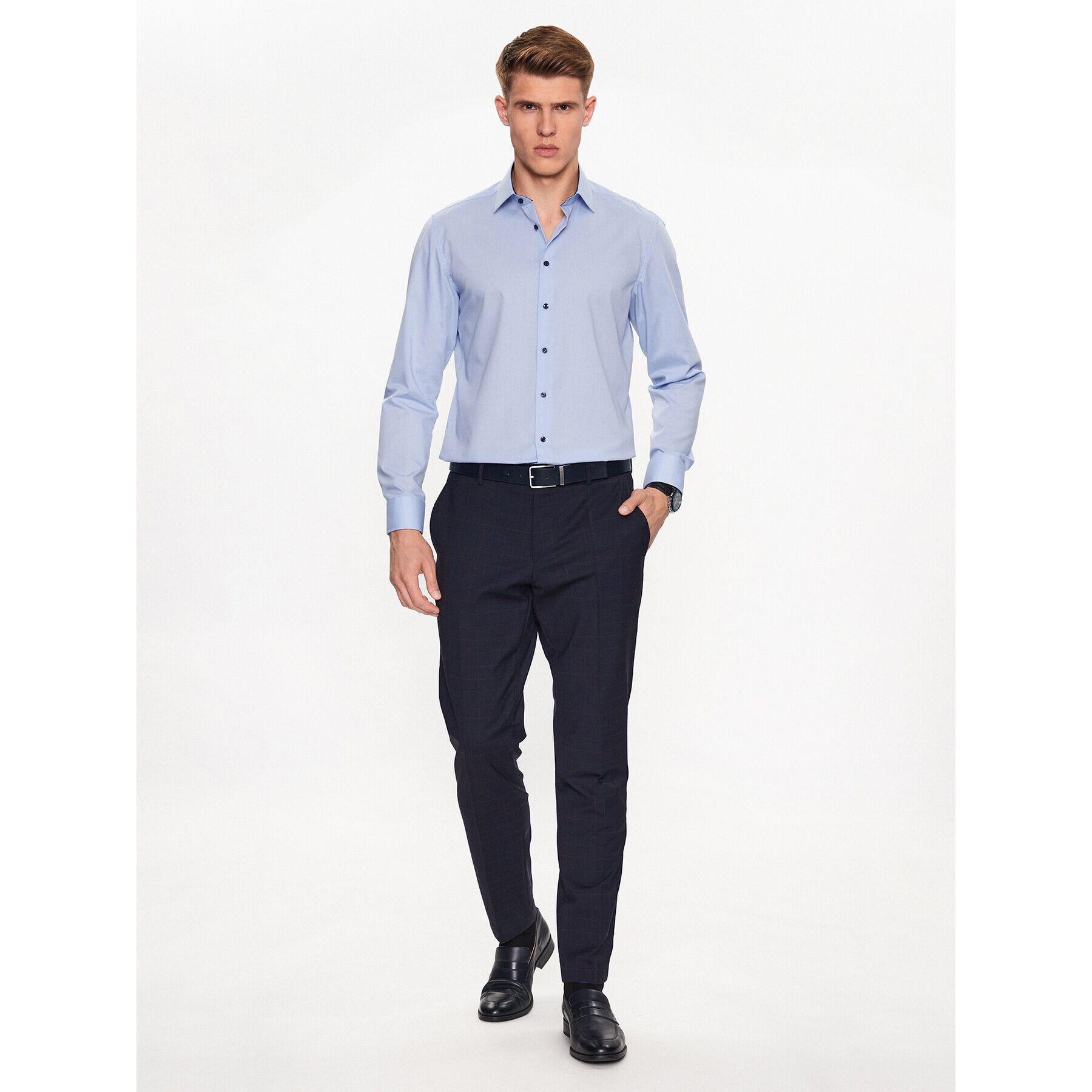 Seidensticker Košile 01.693690 Modrá Slim Fit - Pepit.cz