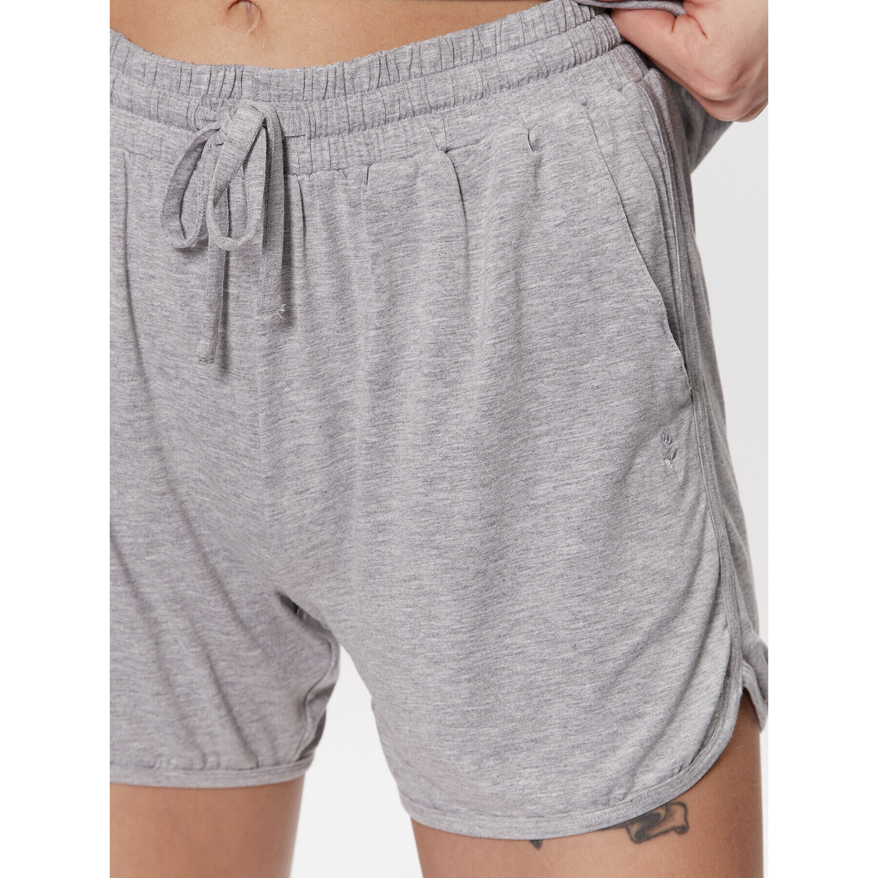 Seidensticker Pyžamo Pajam Short Set Šedá Straight Fit - Pepit.cz