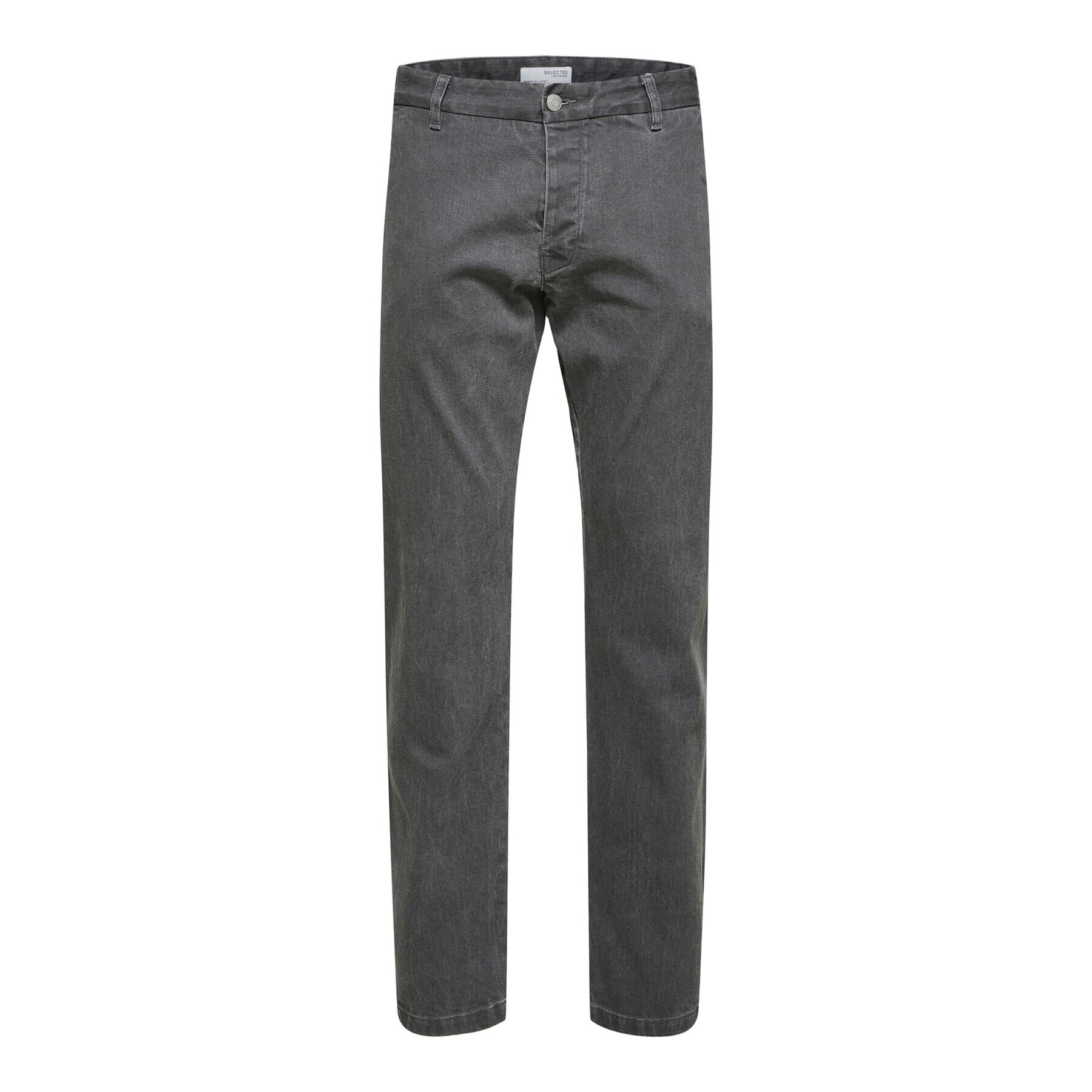 Selected Homme Jeansy Scott 16085853 Šedá Straight Fit - Pepit.cz