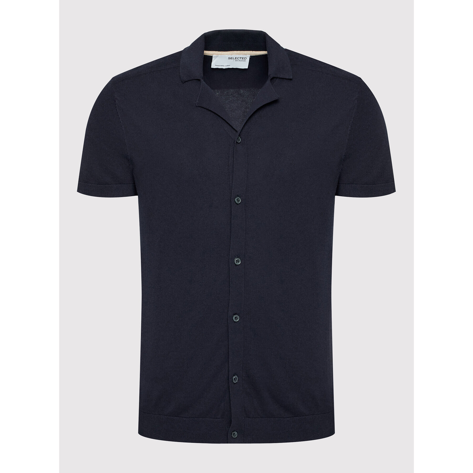 Selected Homme Kardigan Berg 16083926 Tmavomodrá Regular Fit - Pepit.cz