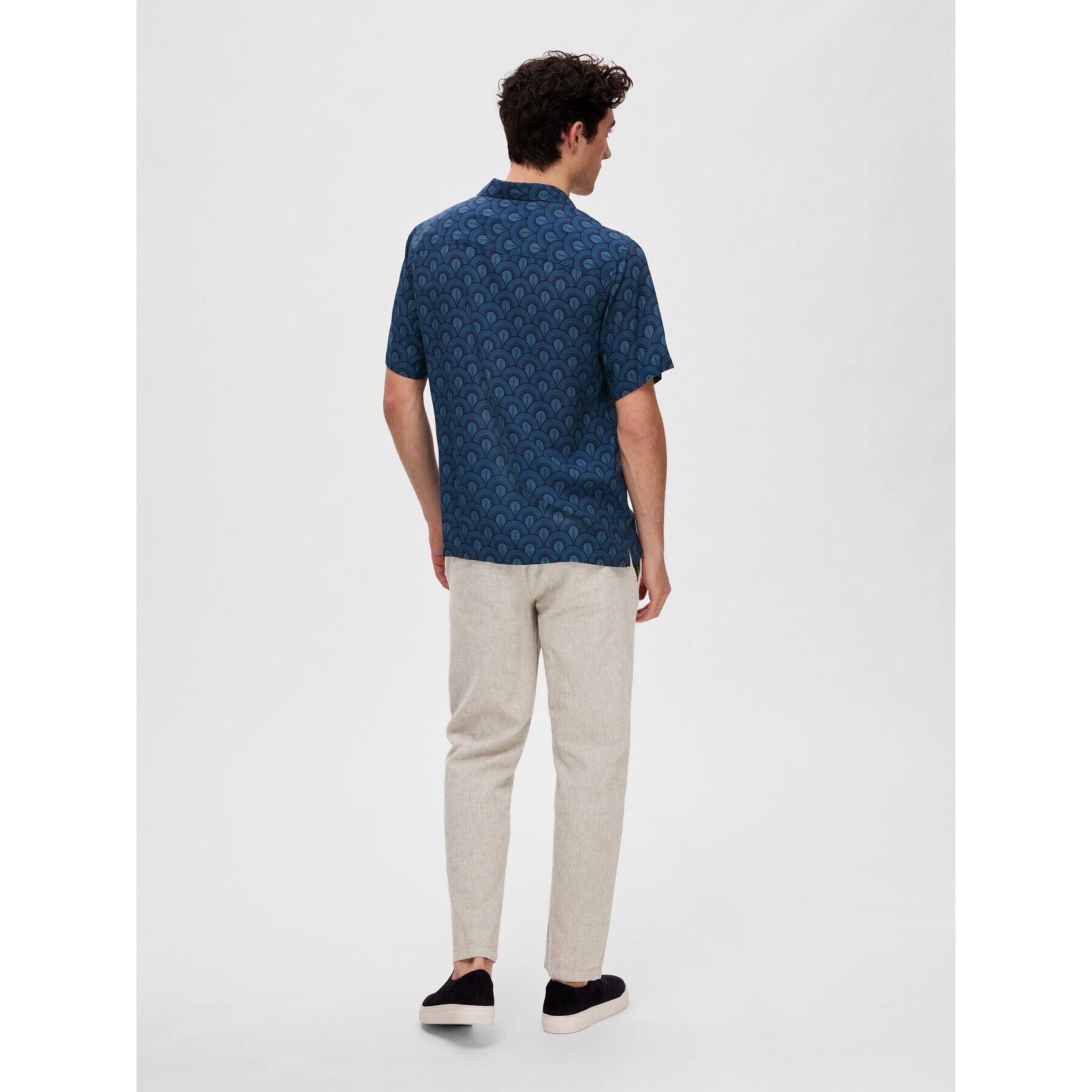 Selected Homme Košile 16089554 Modrá Relaxed Fit - Pepit.cz