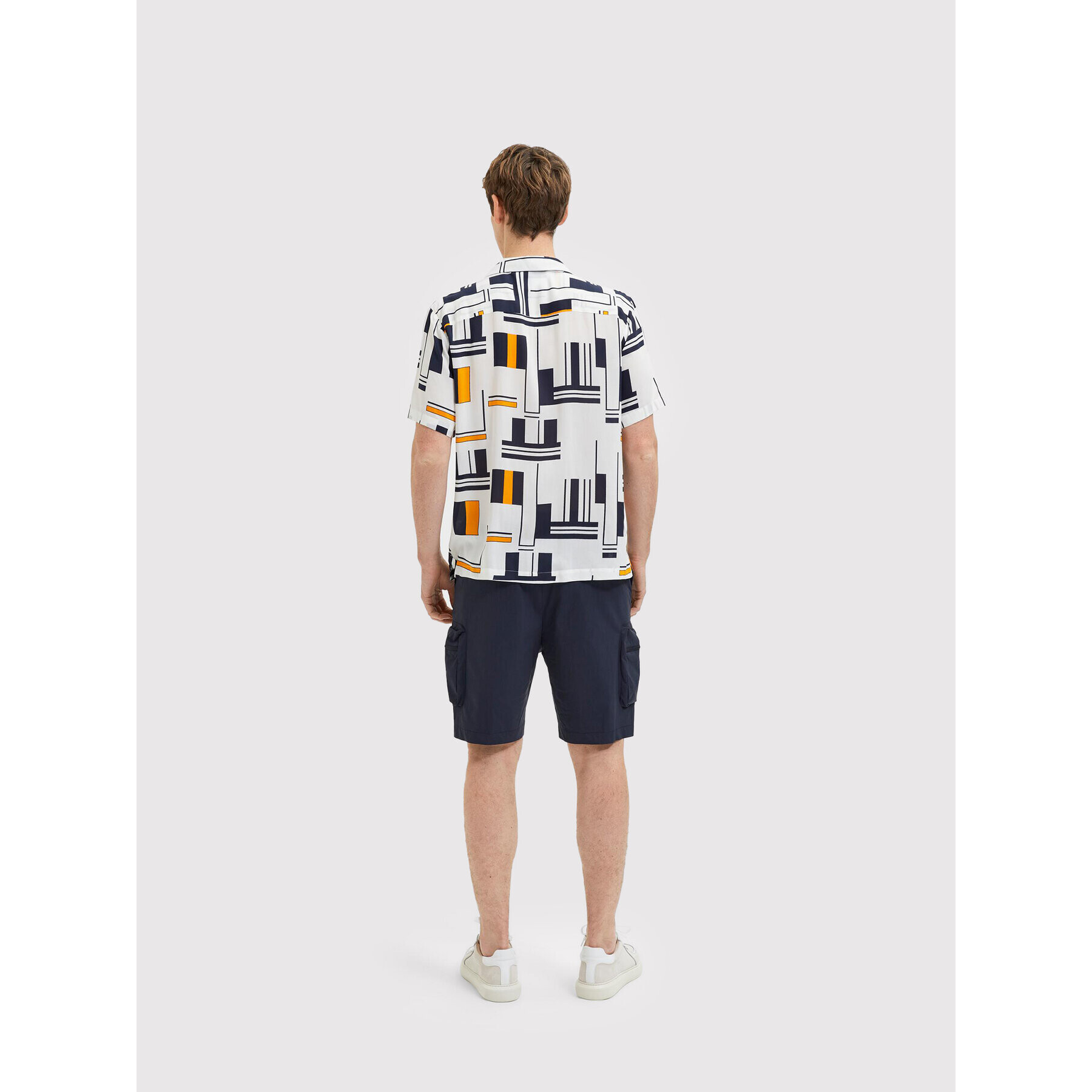 Selected Homme Košile Reck 16084638 Bílá Relaxed Fit - Pepit.cz