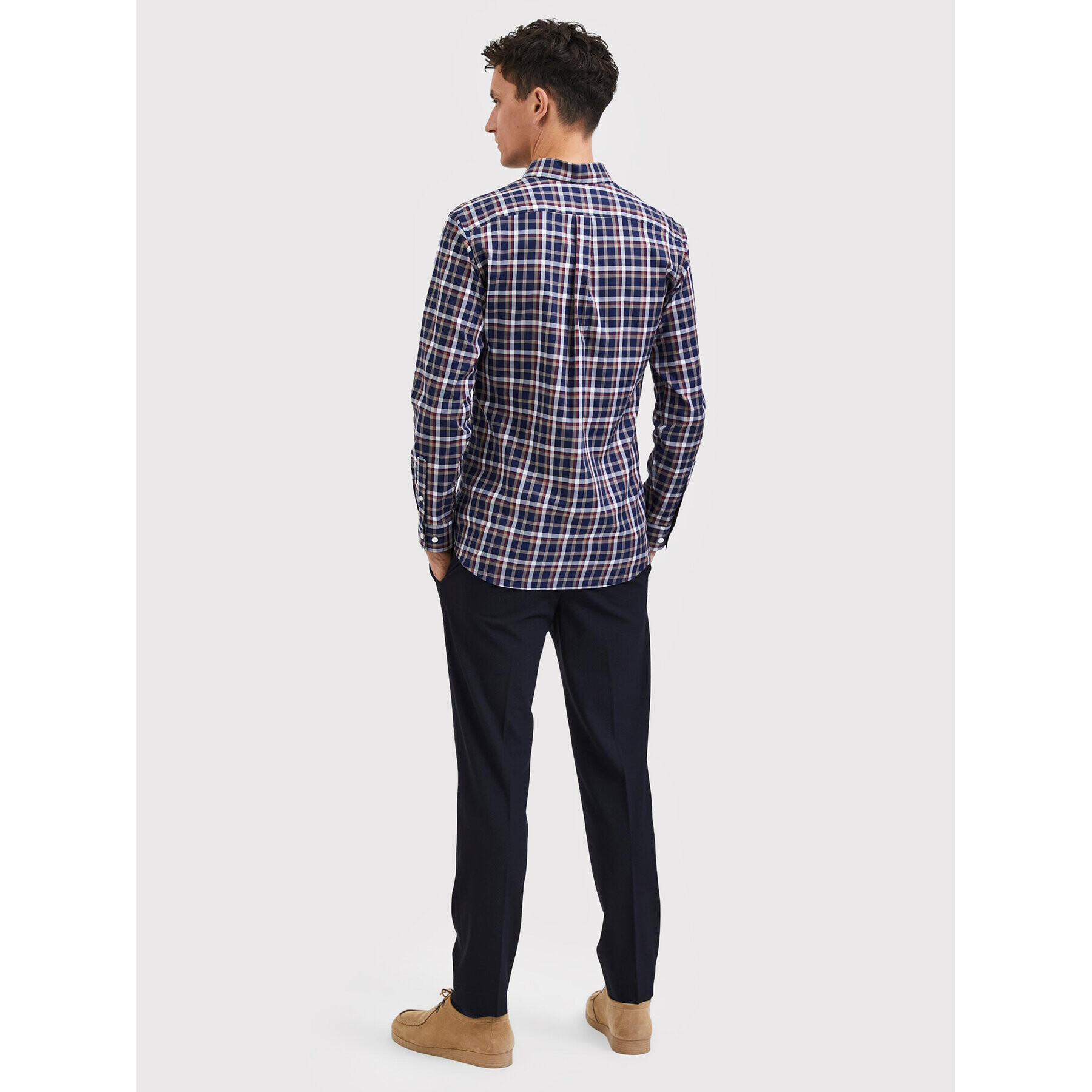 Selected Homme Košile Saturn 16085824 Tmavomodrá Slim Fit - Pepit.cz