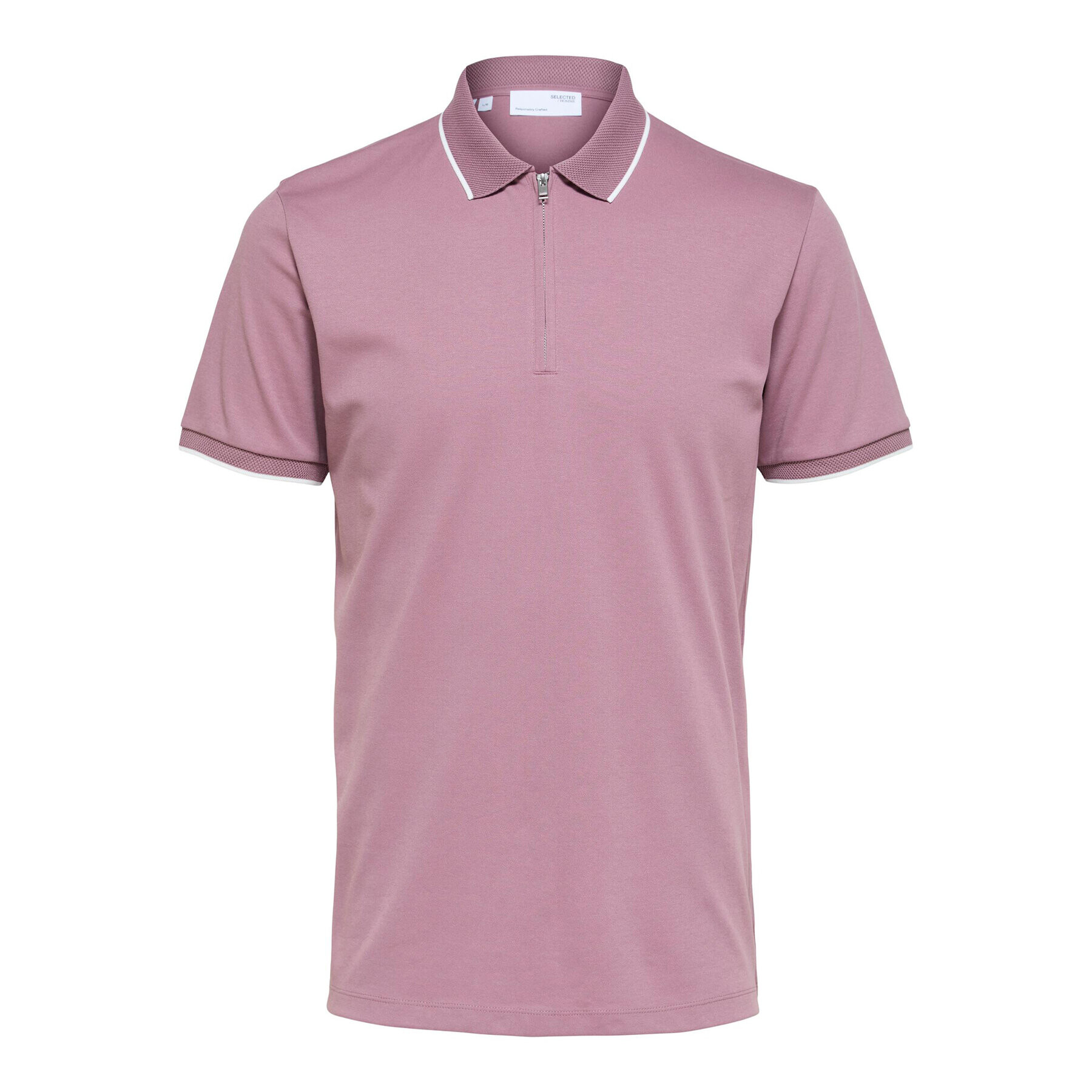 Selected Homme Polokošile 16089094 Fialová Regular Fit - Pepit.cz