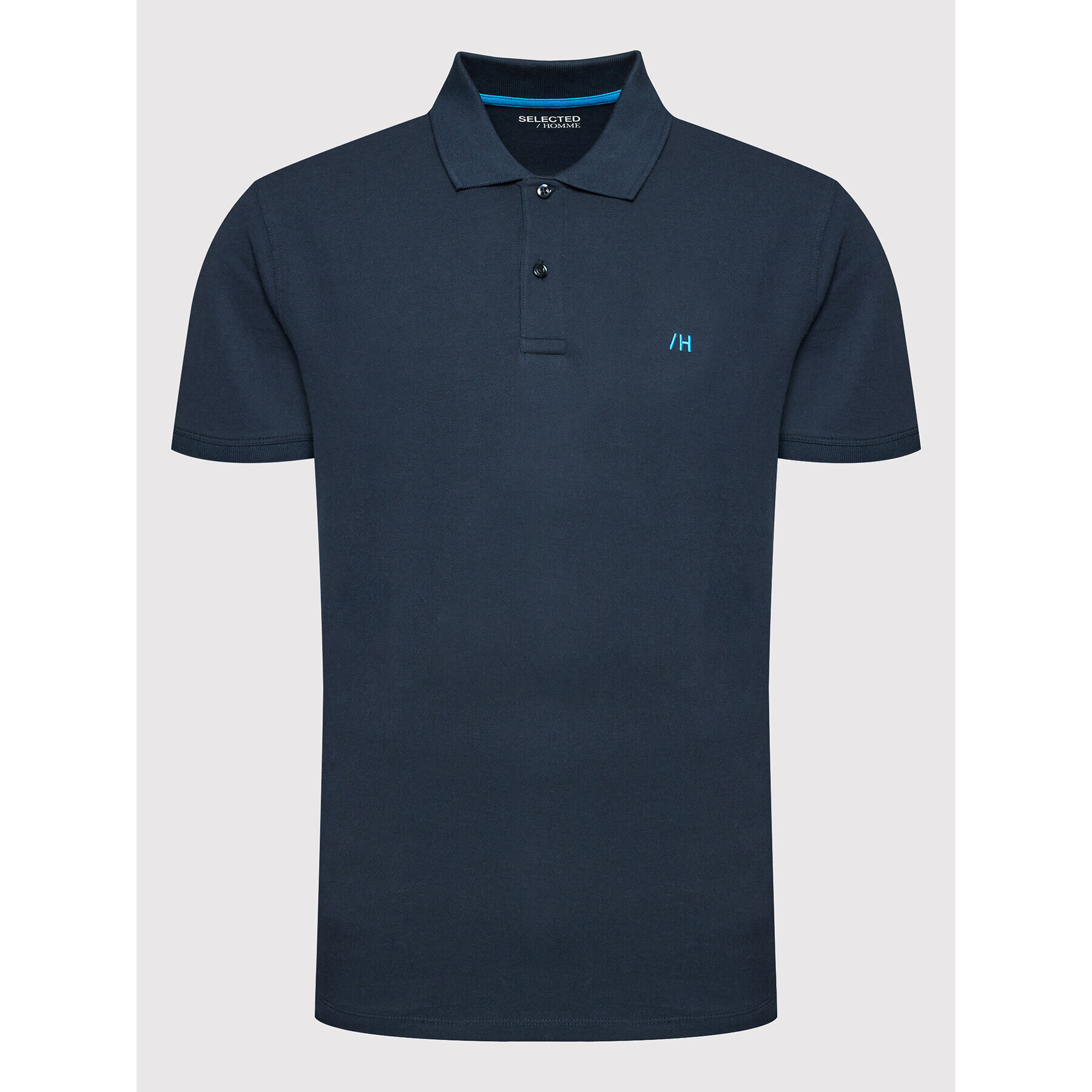 Selected Homme Polokošile Aze 16082840 Tmavomodrá Regular Fit - Pepit.cz