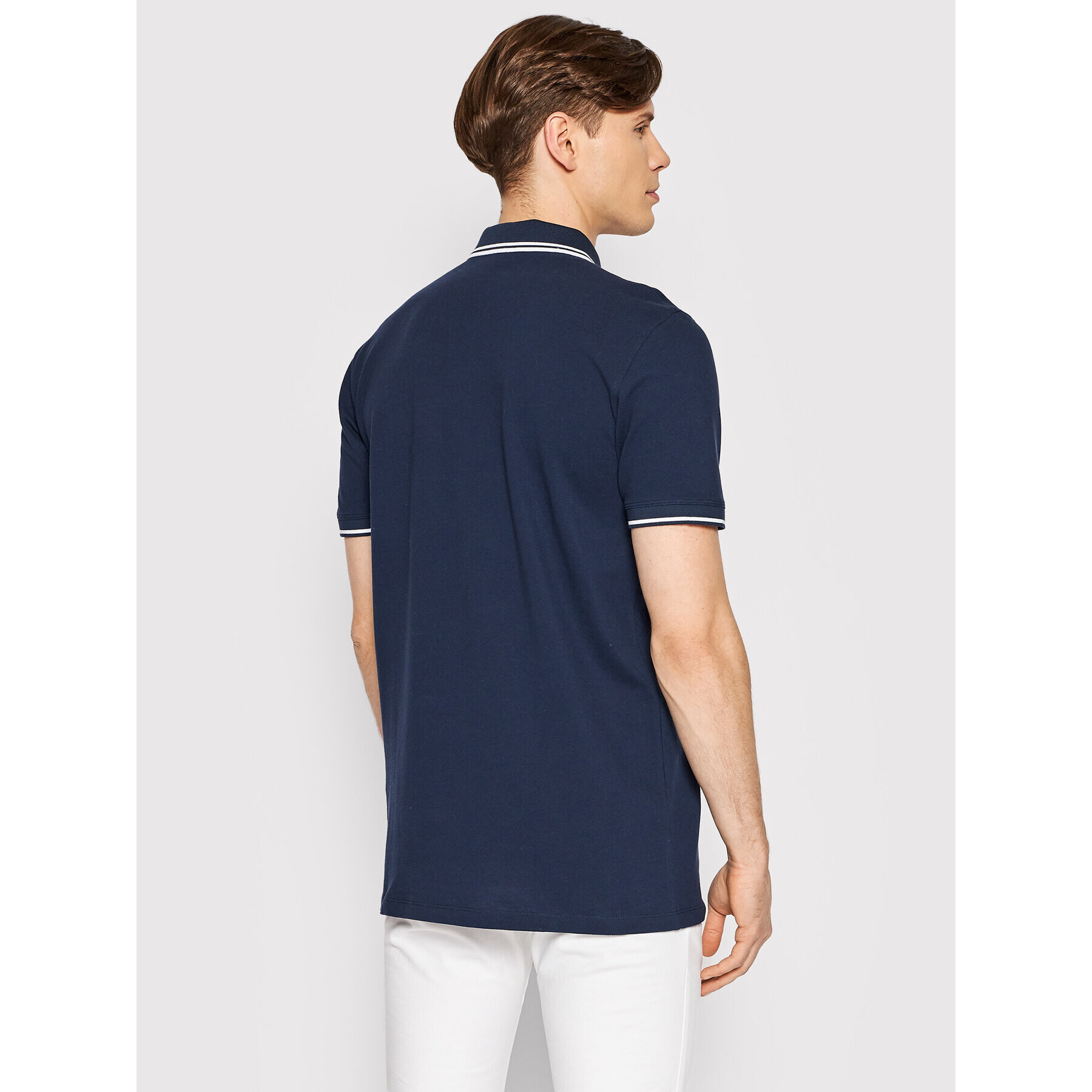 Selected Homme Polokošile Aze 16082841 Tmavomodrá Regular Fit - Pepit.cz