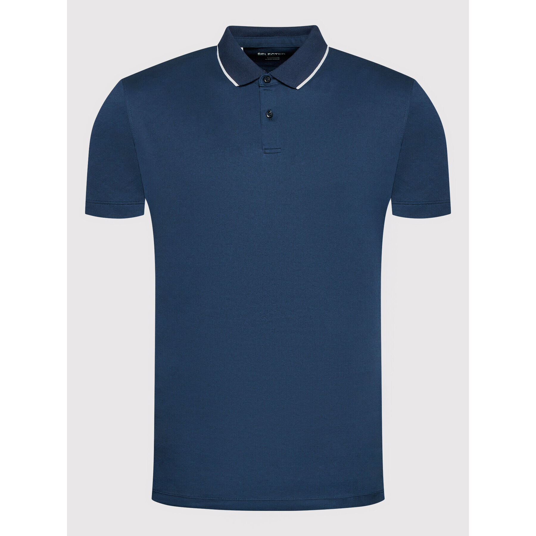 Selected Homme Polokošile Leroy 16082844 Tmavomodrá Regular Fit - Pepit.cz