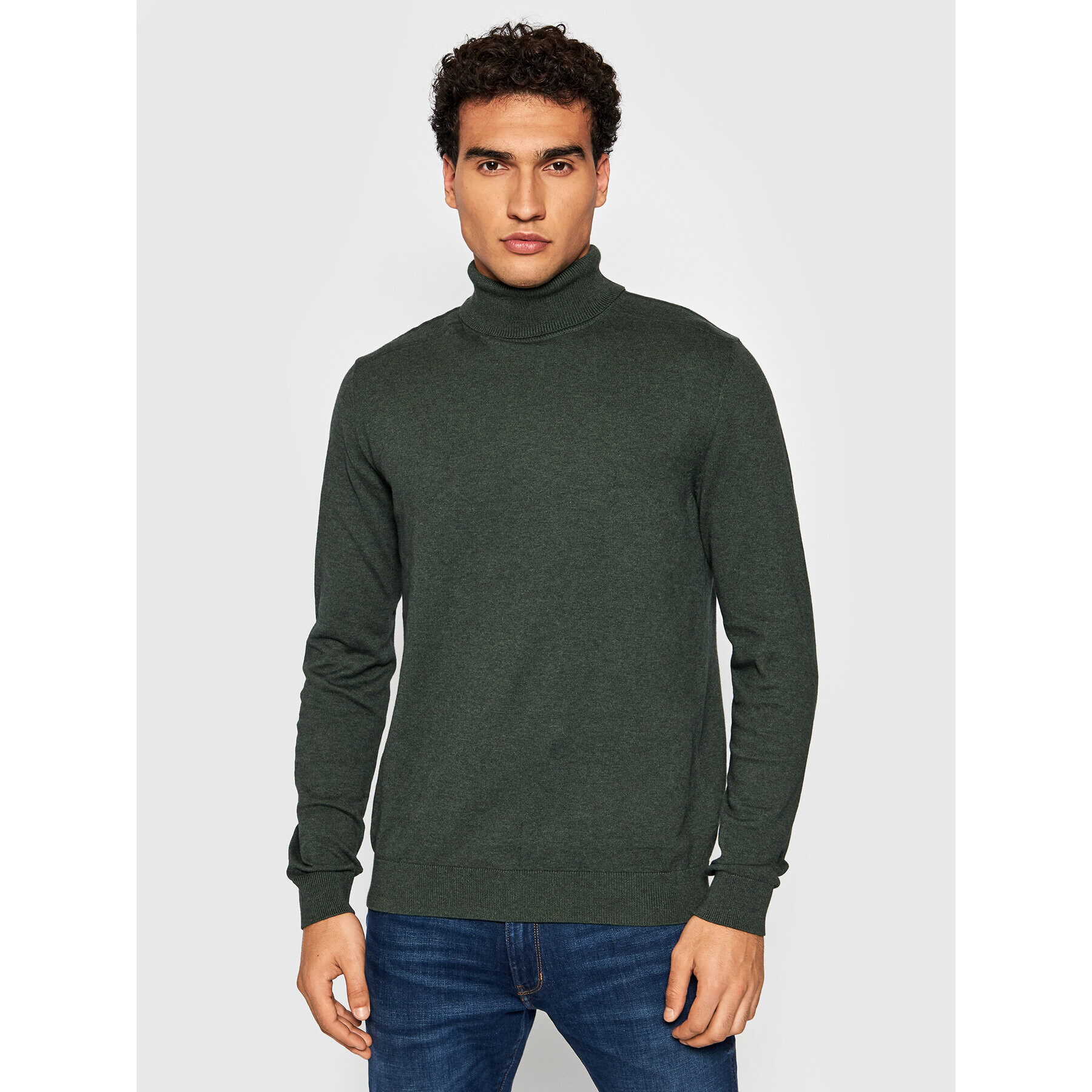 Selected Homme Rolák Berg 16074684 Zelená Regular Fit - Pepit.cz