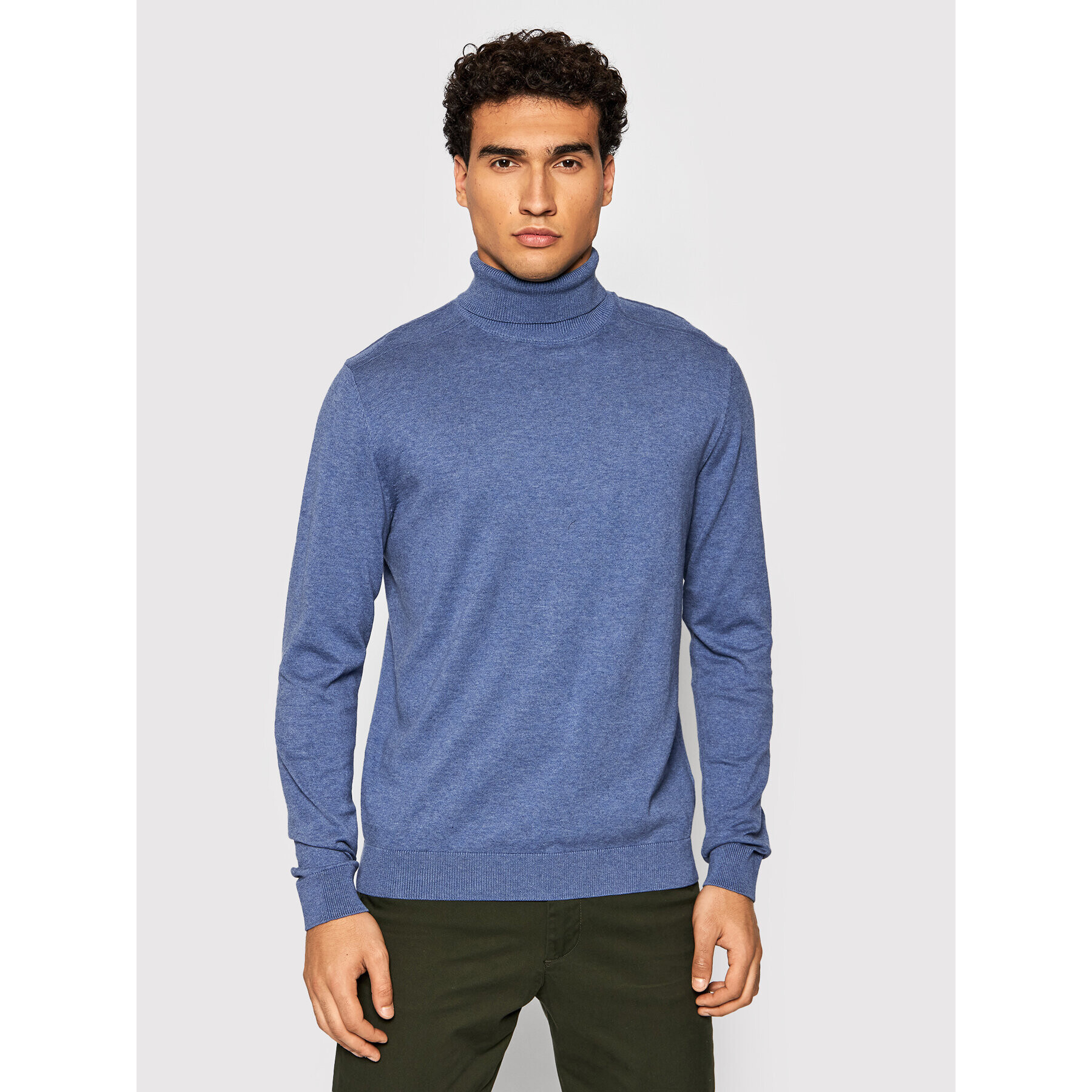 Selected Homme Rolák Berg 16076642 Modrá Regular Fit - Pepit.cz