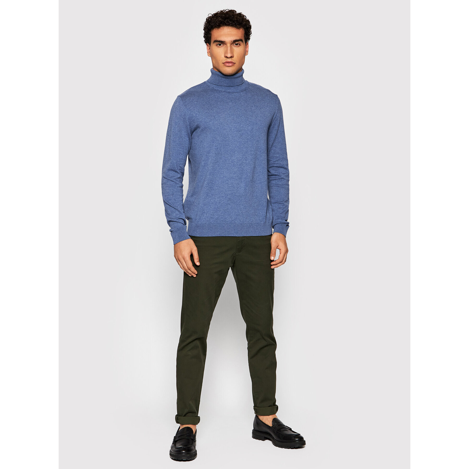 Selected Homme Rolák Berg 16076642 Modrá Regular Fit - Pepit.cz