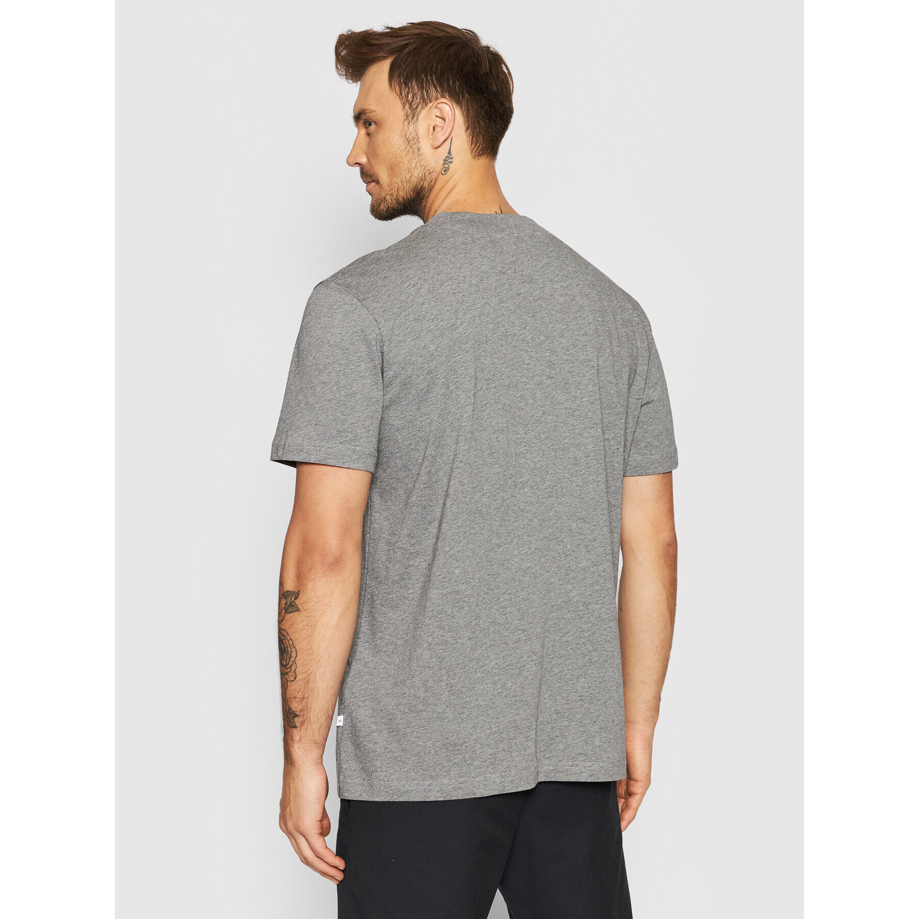 Selected Homme T-Shirt Colman 16077385 Šedá Relaxed Fit - Pepit.cz