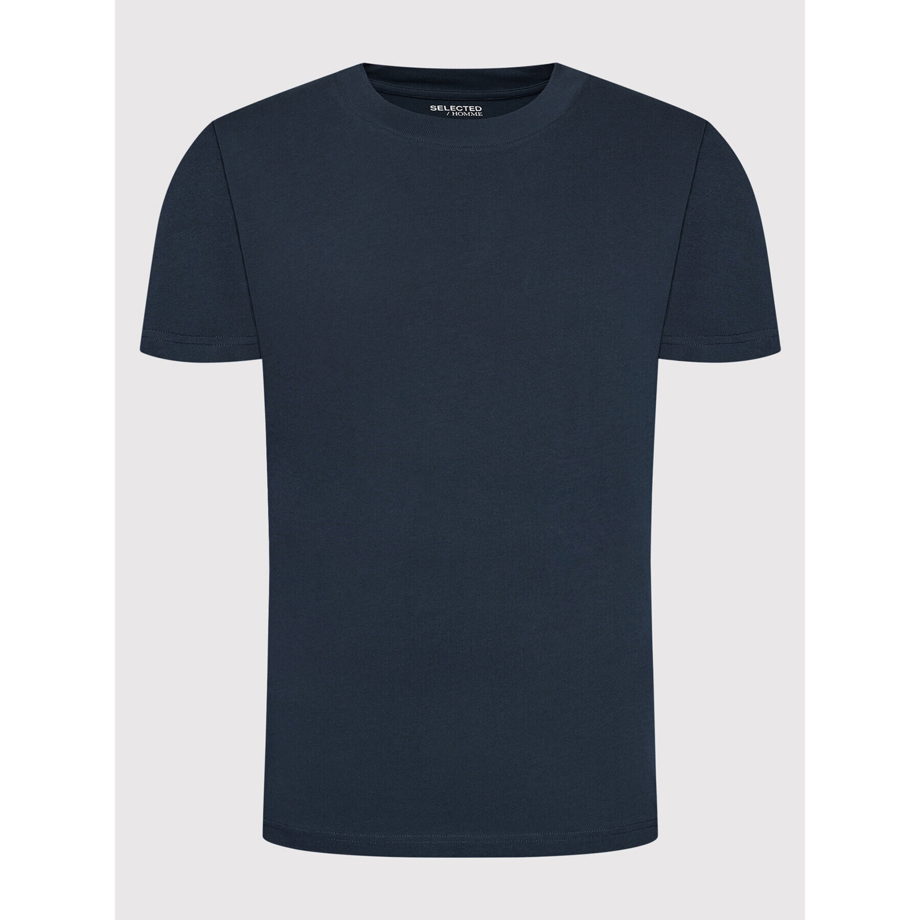 Selected Homme T-Shirt Colman 16077385 Tmavomodrá Relaxed Fit - Pepit.cz